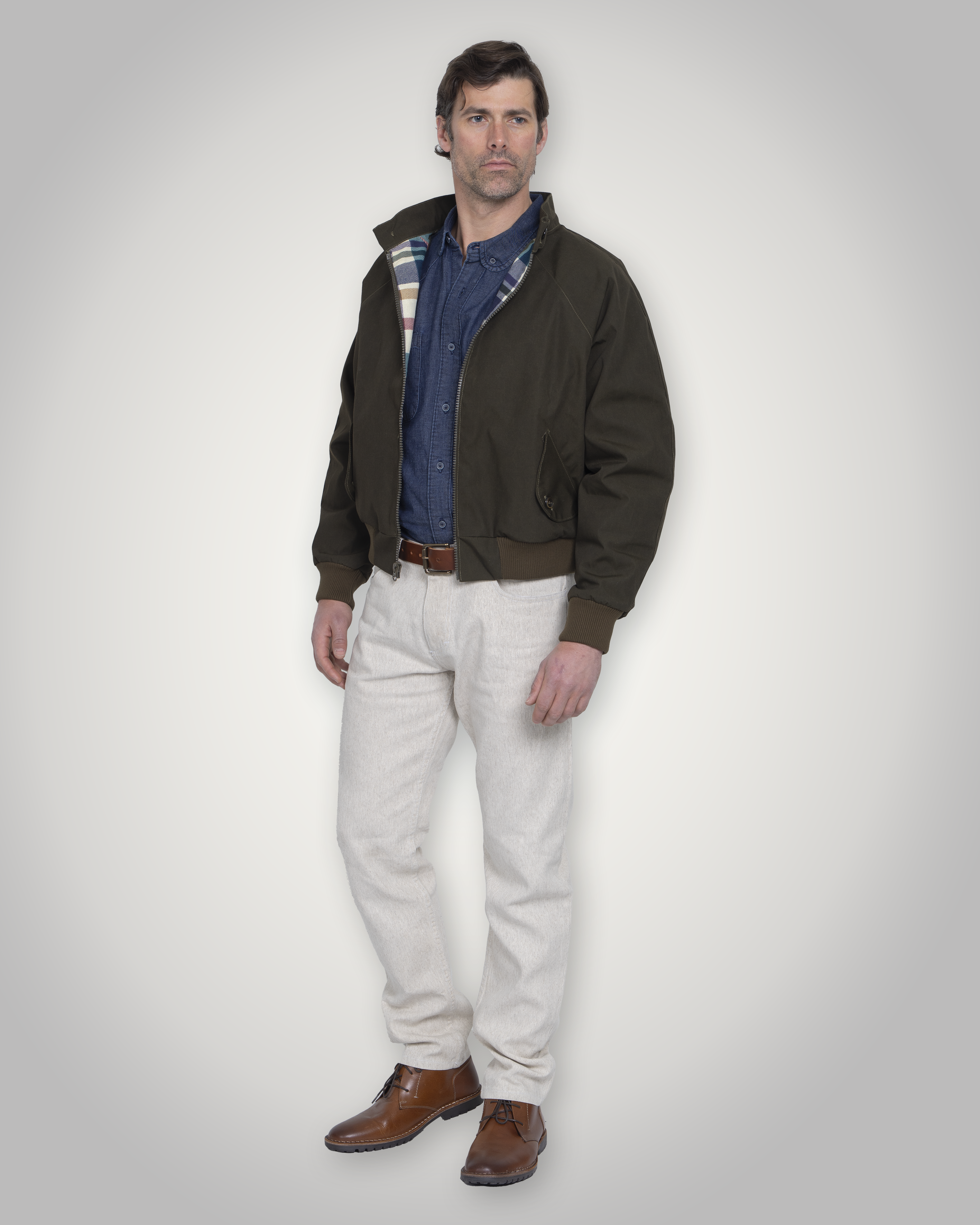 Harrington Jacket - Olive