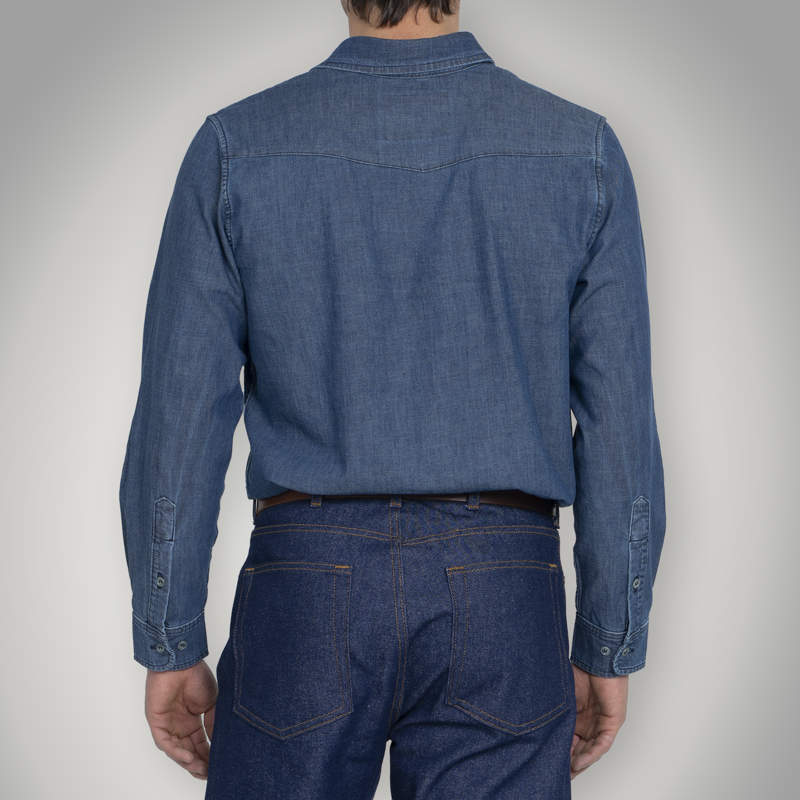 Western Chambray Light Wash