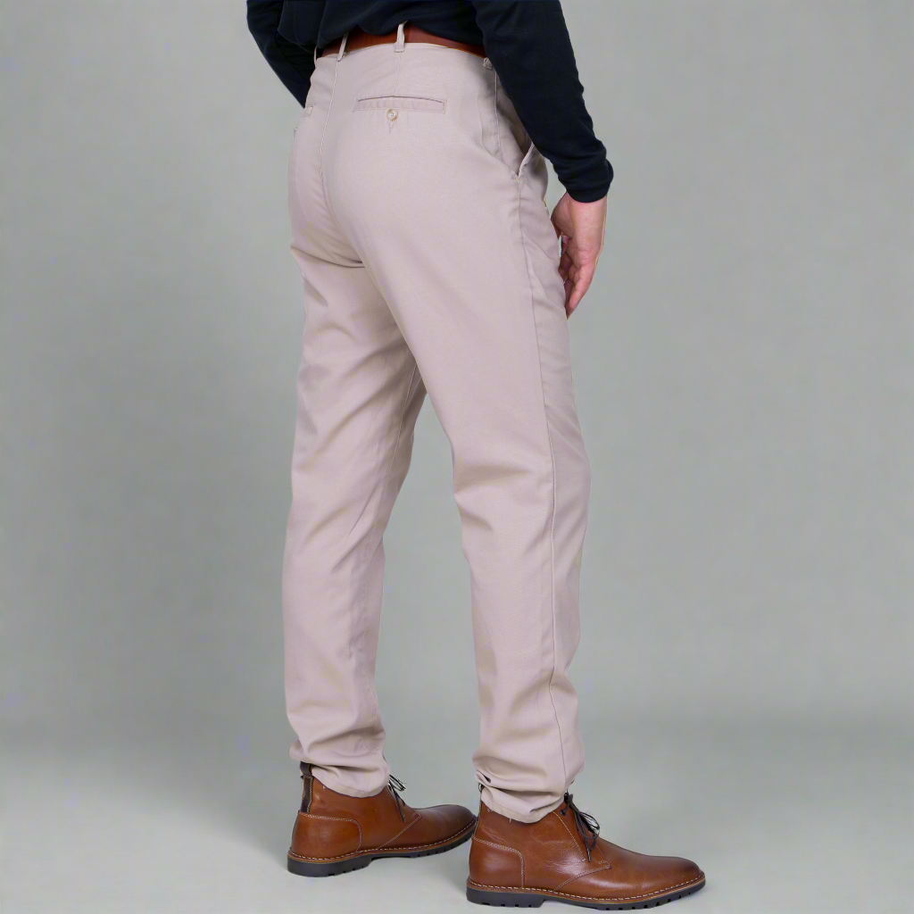 High Rise Chino - Khaki