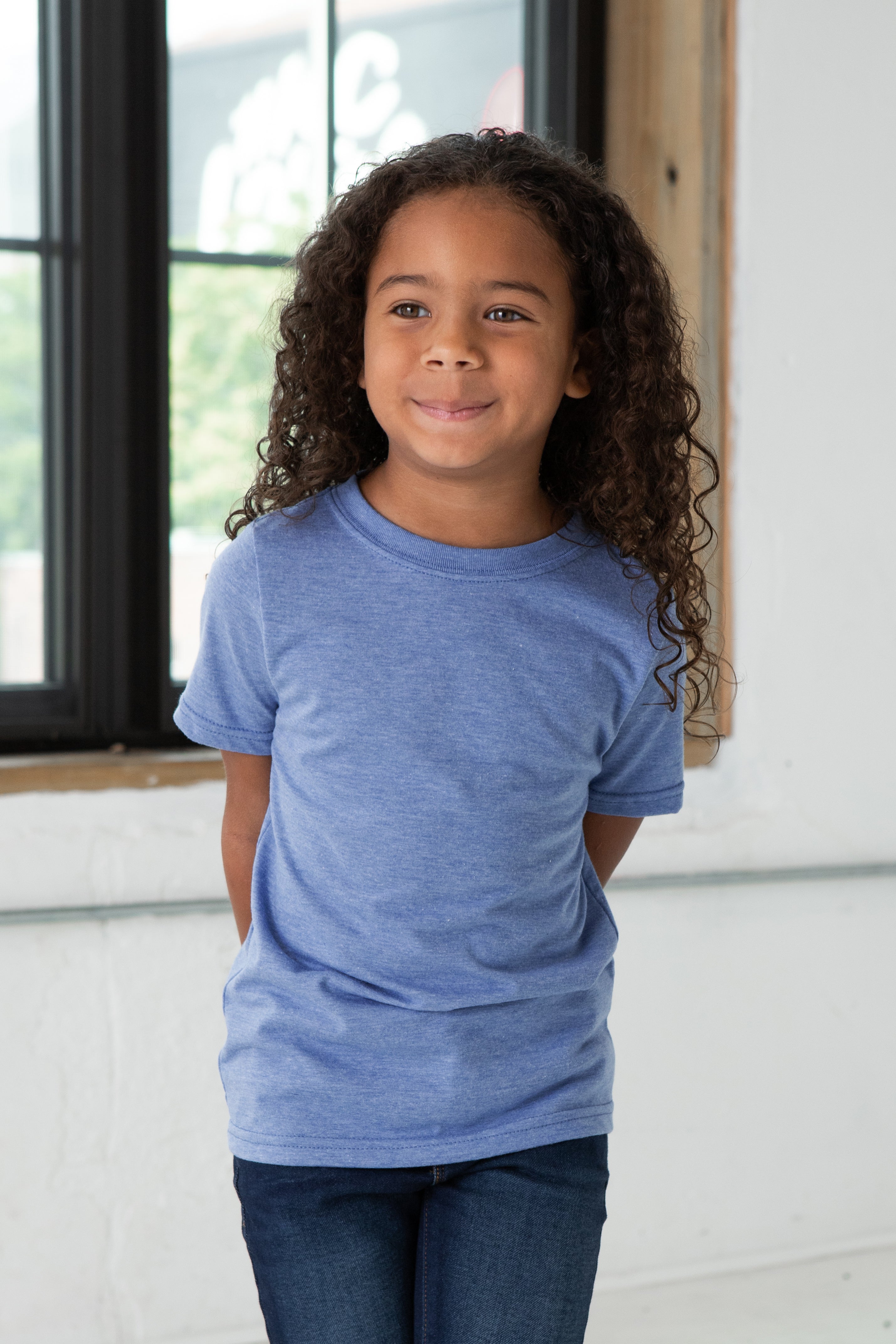 Youth Eco-Triblend Short Sleeve Tee (Fashion Colors)
