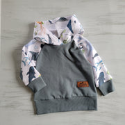 Kids Sea Life hoodie - Organic American Made Cotton