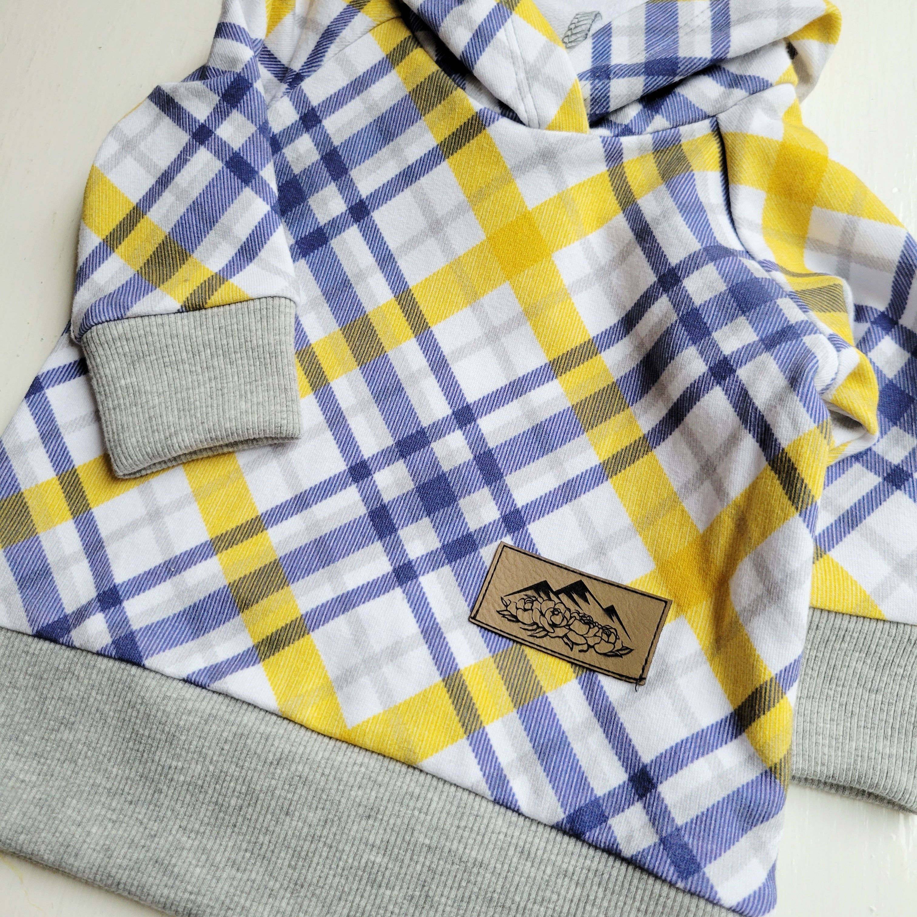 Baby Plaid Hoodies