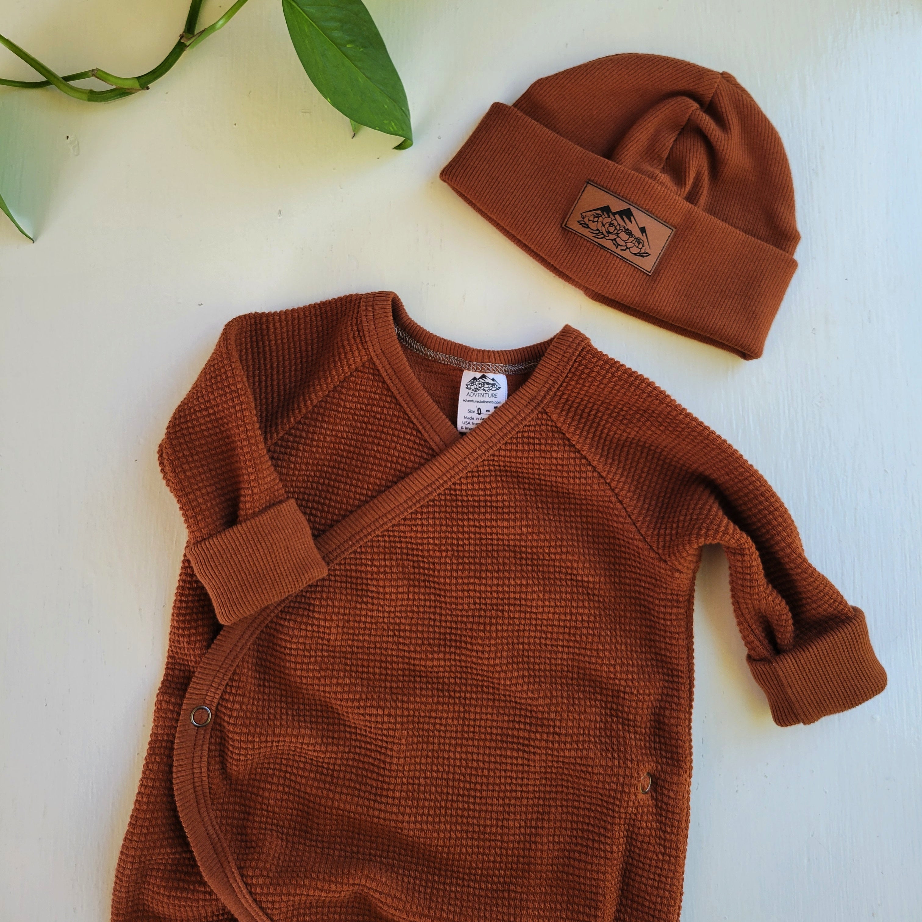 Waffle Knit Sleeper