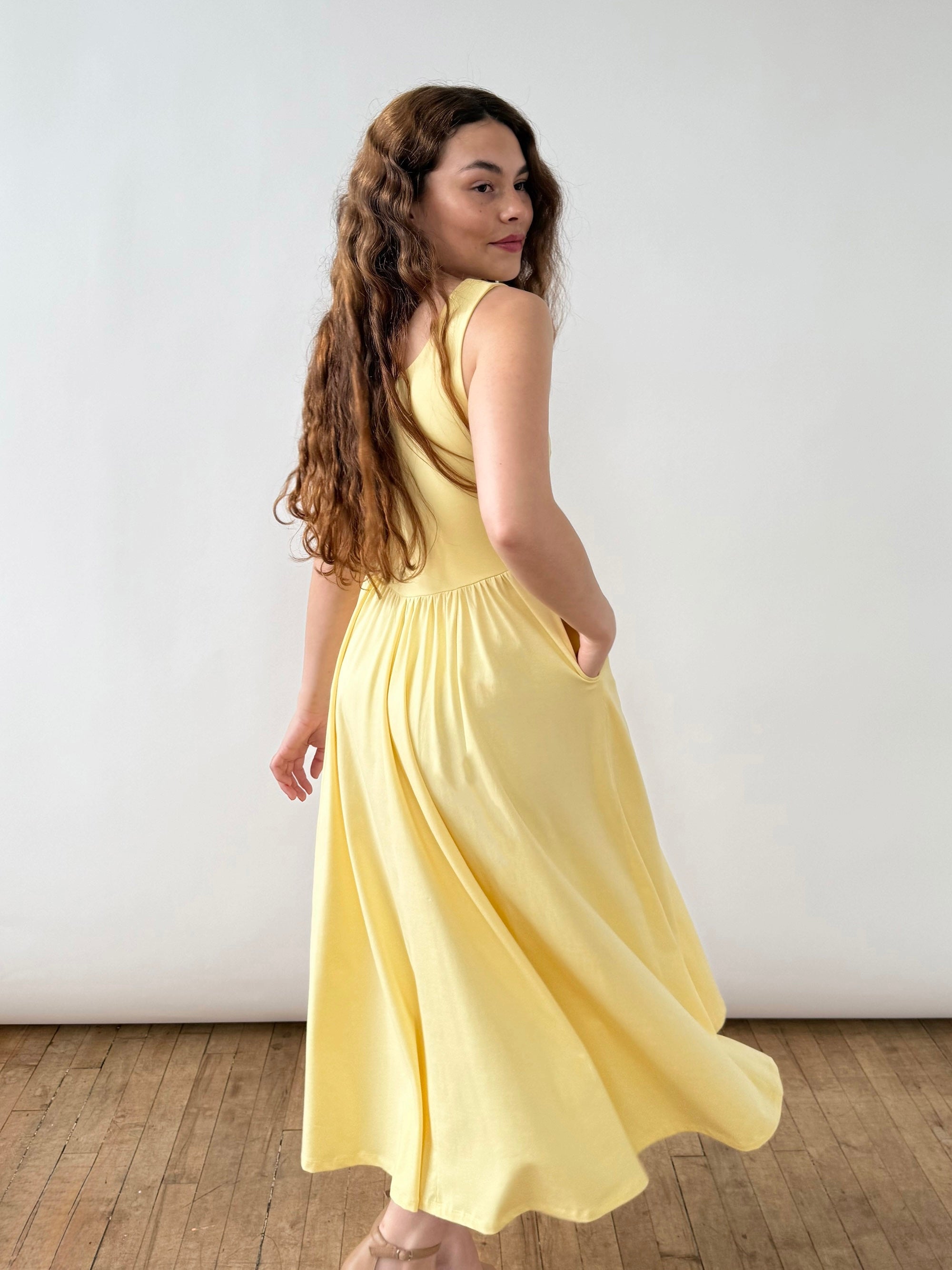 ESTHER dress in Sunlight