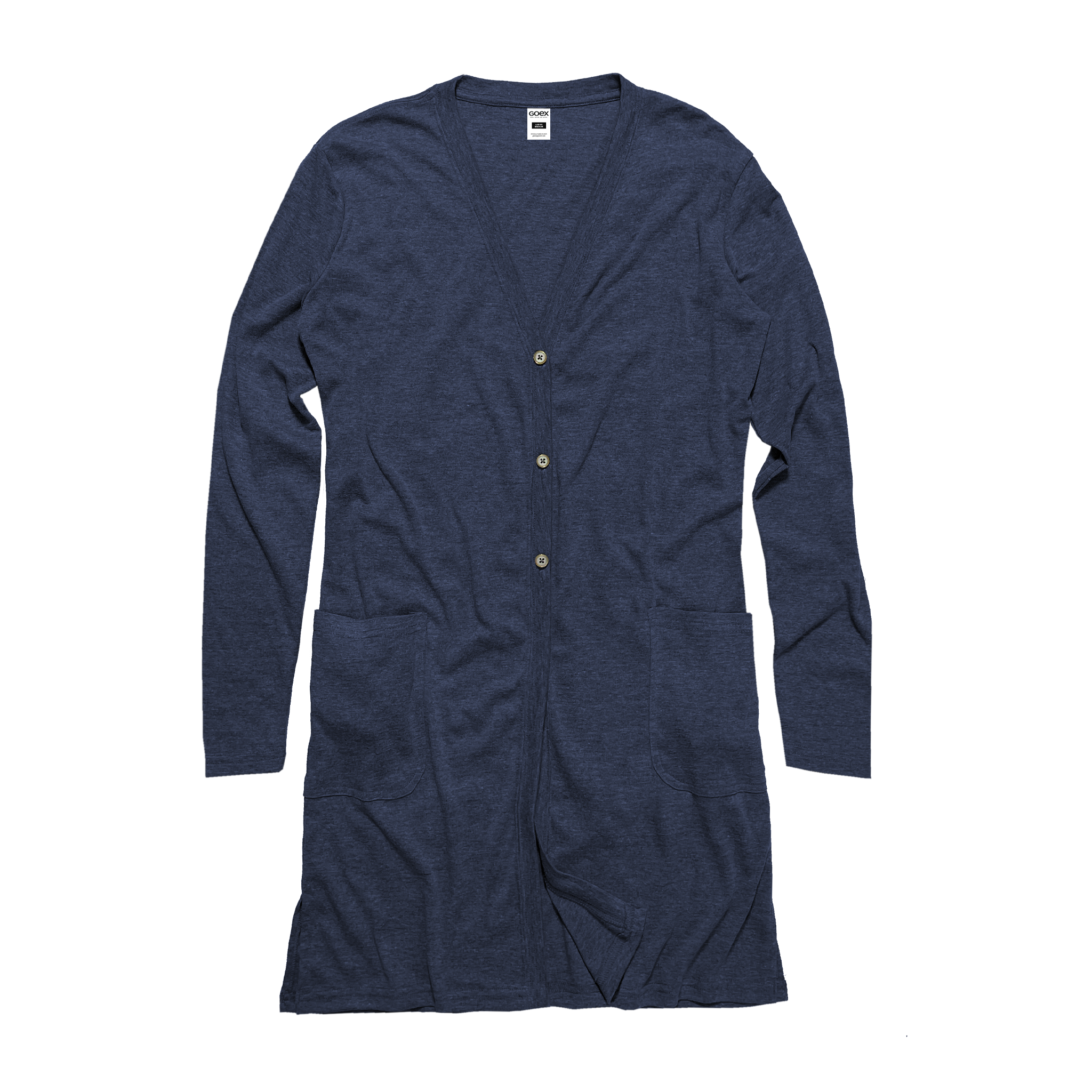 Ladies Eco-Triblend Rib Cardigan