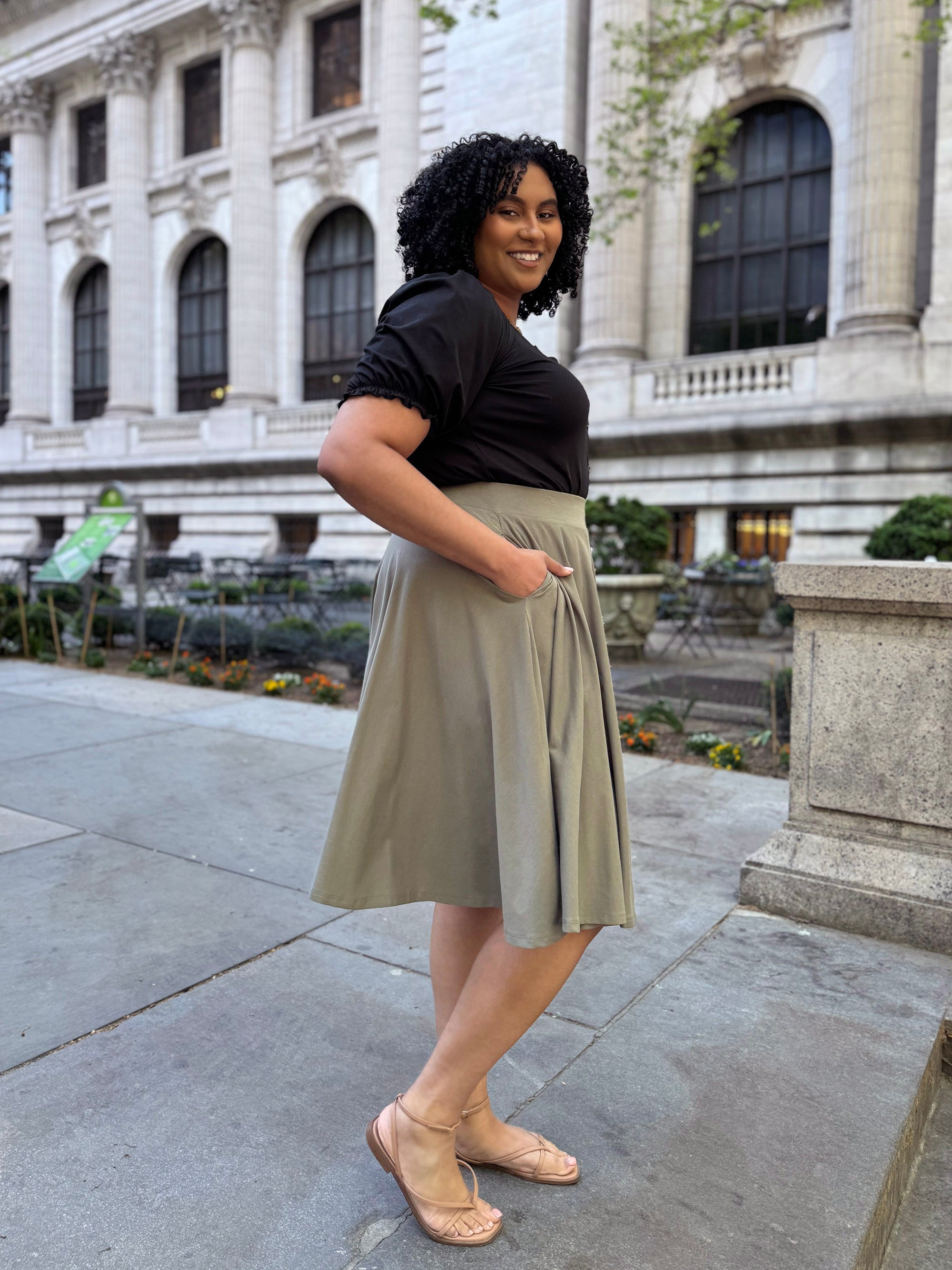 CIELA skirt in Silver Sage