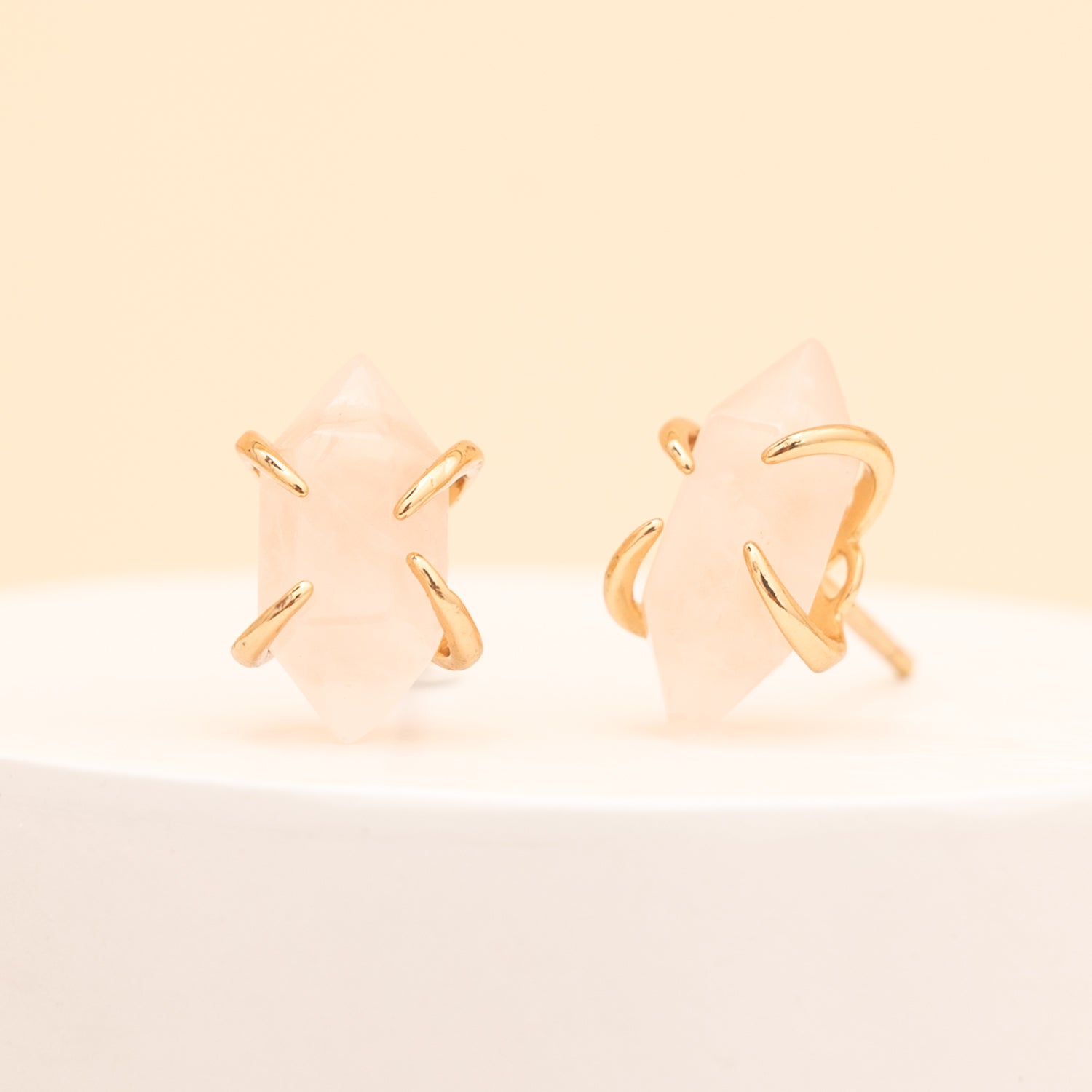 Quartz Encased Studs