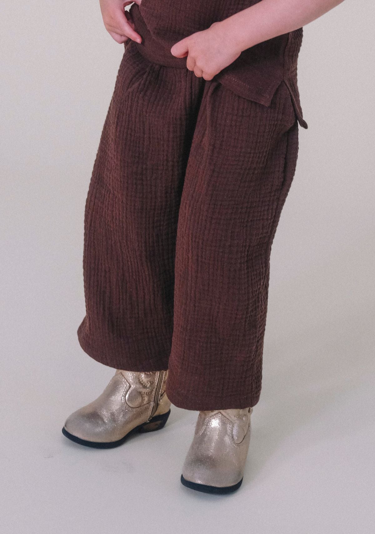 Nico Toddler Pant- Chicory Coffee