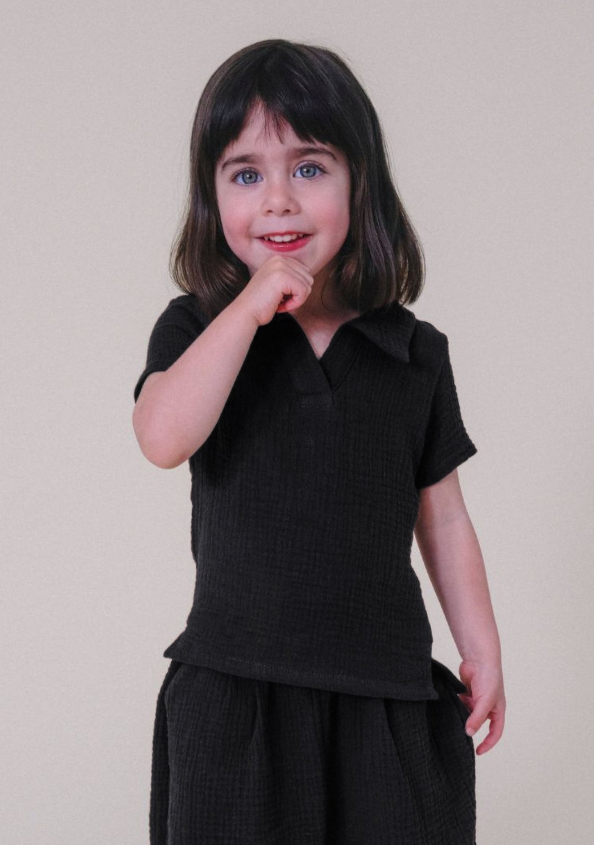 Nico Toddler Top - Black