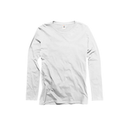 Ladies Premium Cotton Long Sleeve Tee