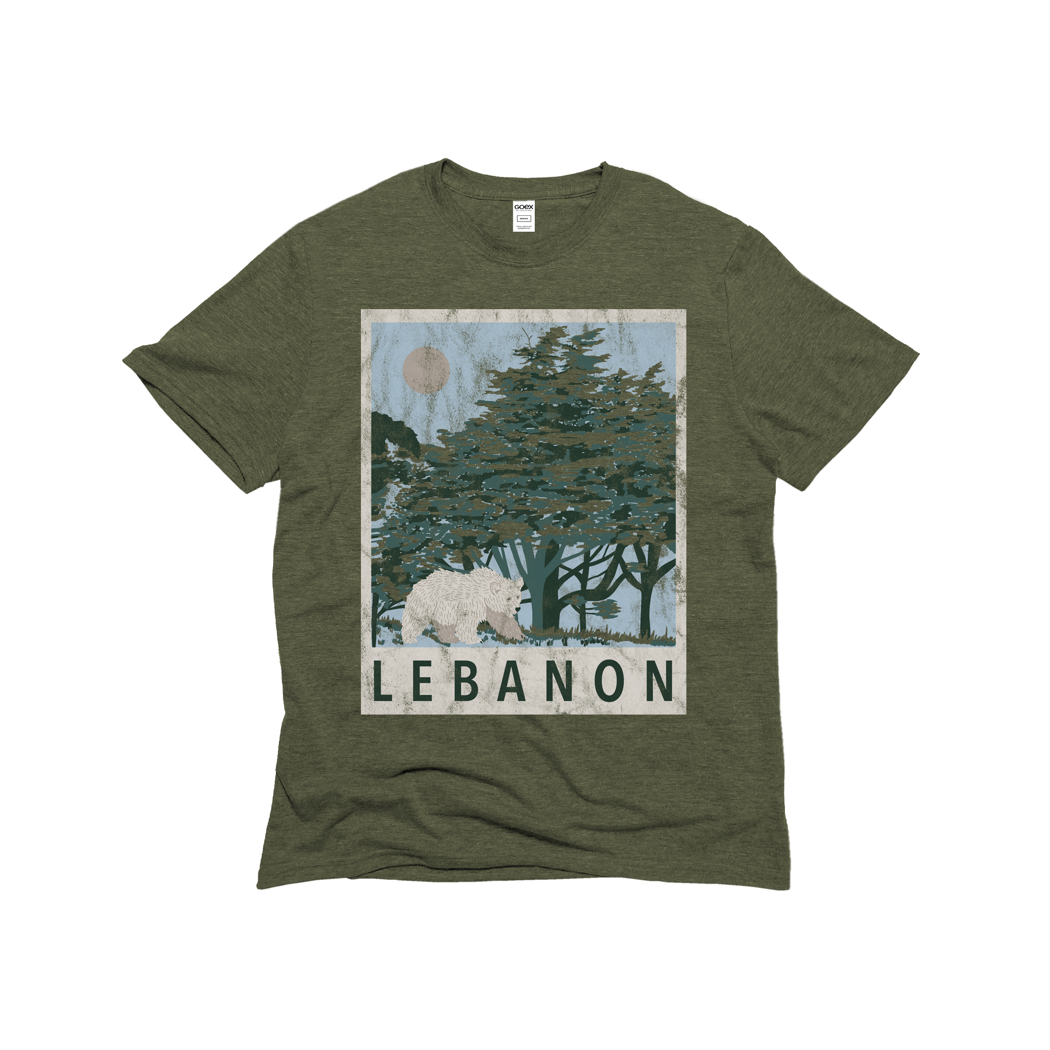 Lebanon Travel Unisex Eco-Triblend Tee