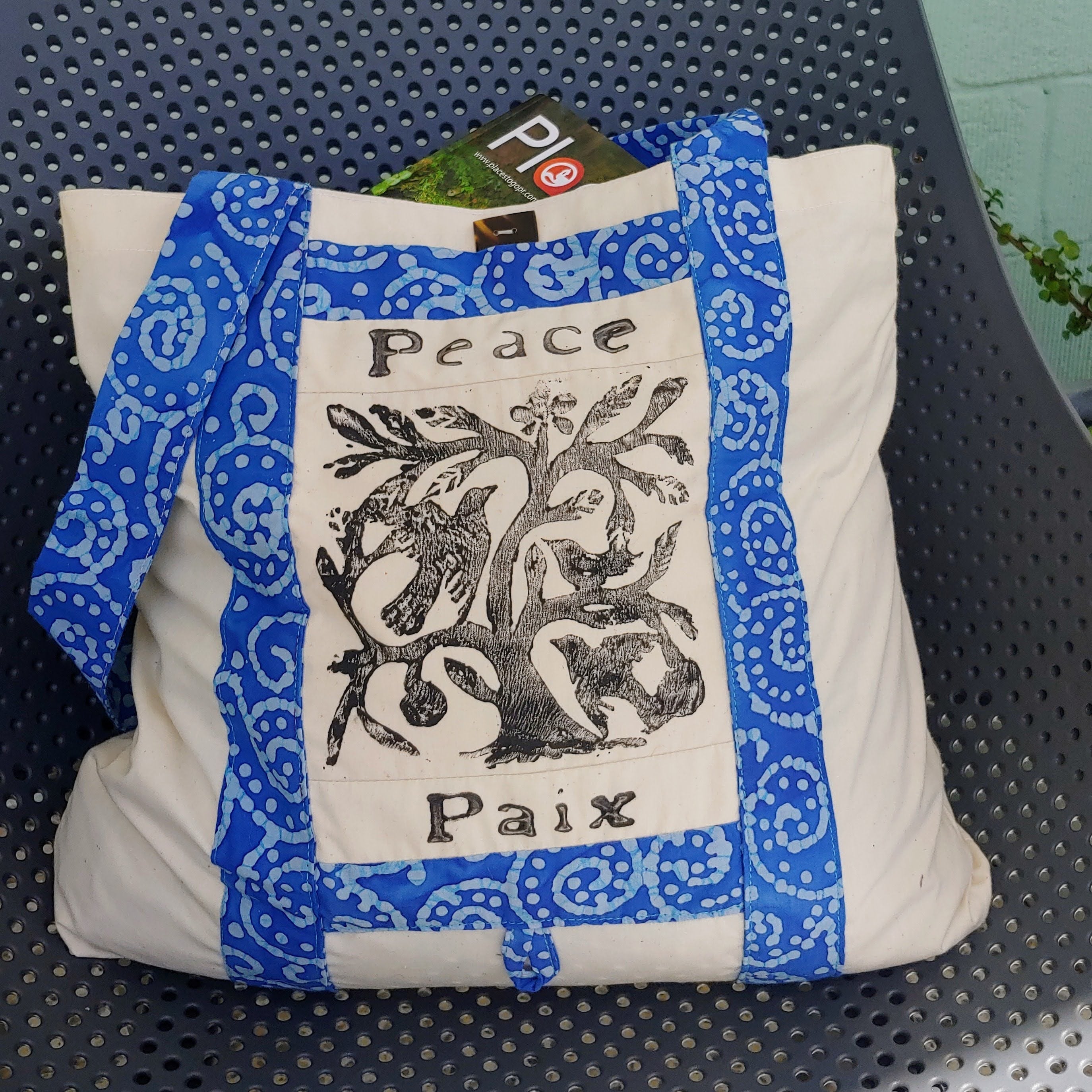 'Peace' Folding Carry All