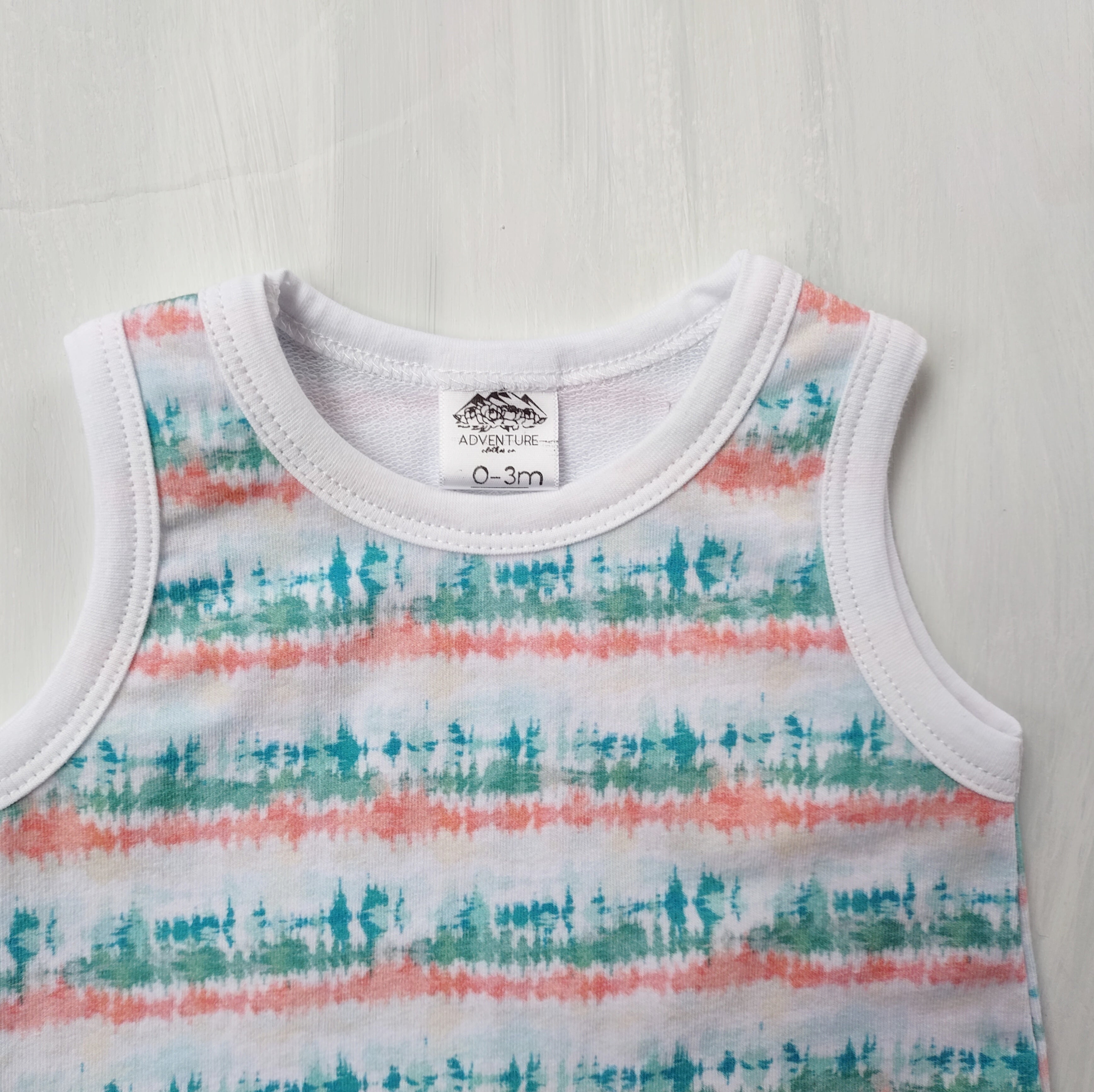 Tie Dye Tank romper