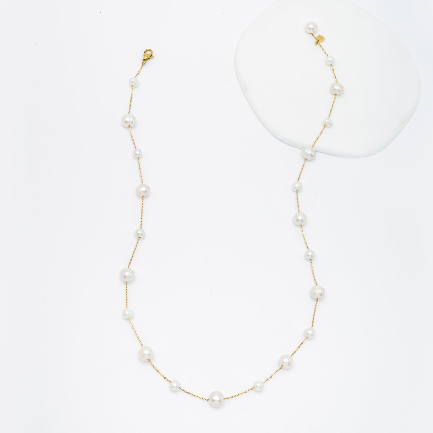 Celeste Convertible Pearl Necklace