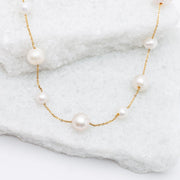 Celeste Convertible Pearl Necklace