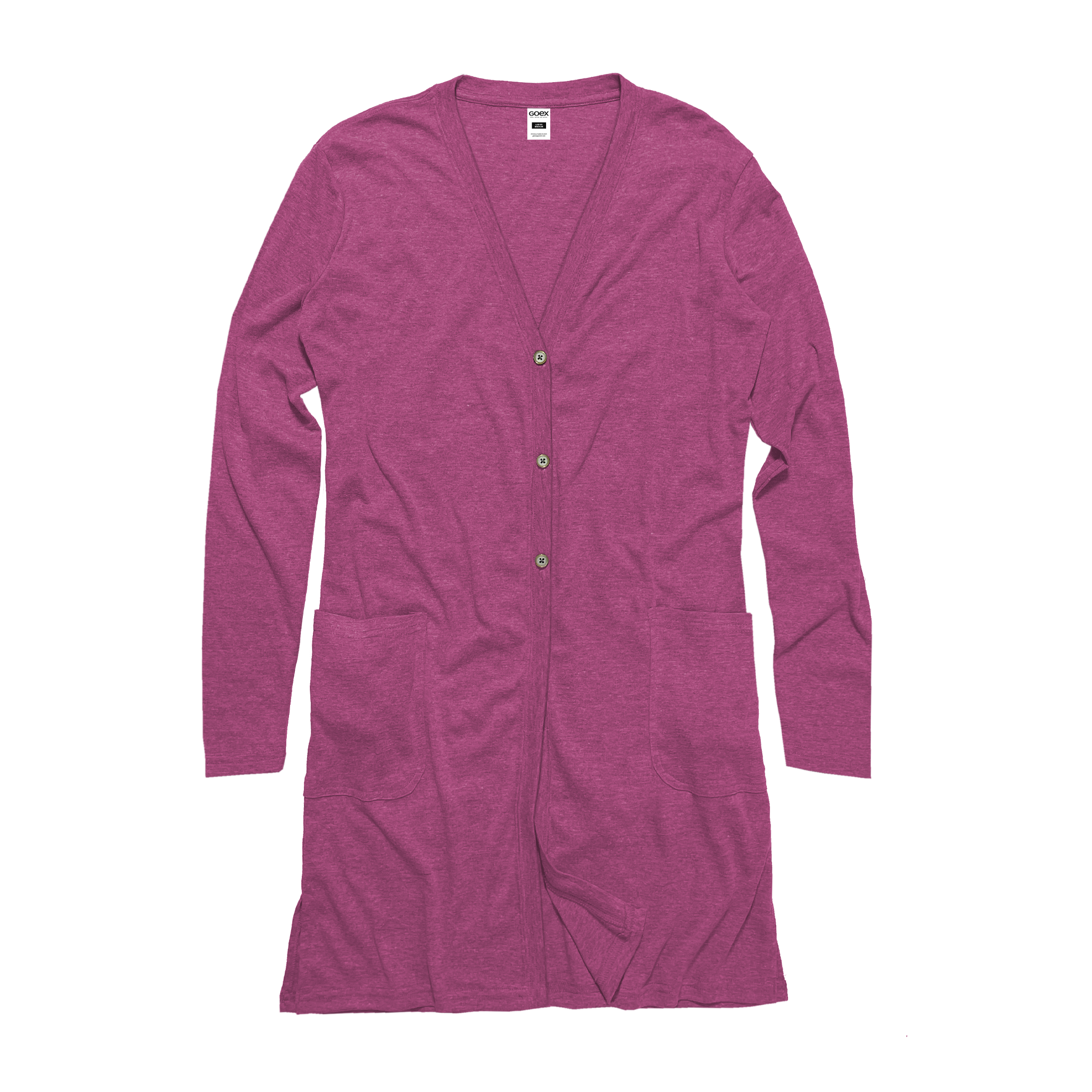 Ladies Eco-Triblend Rib Cardigan
