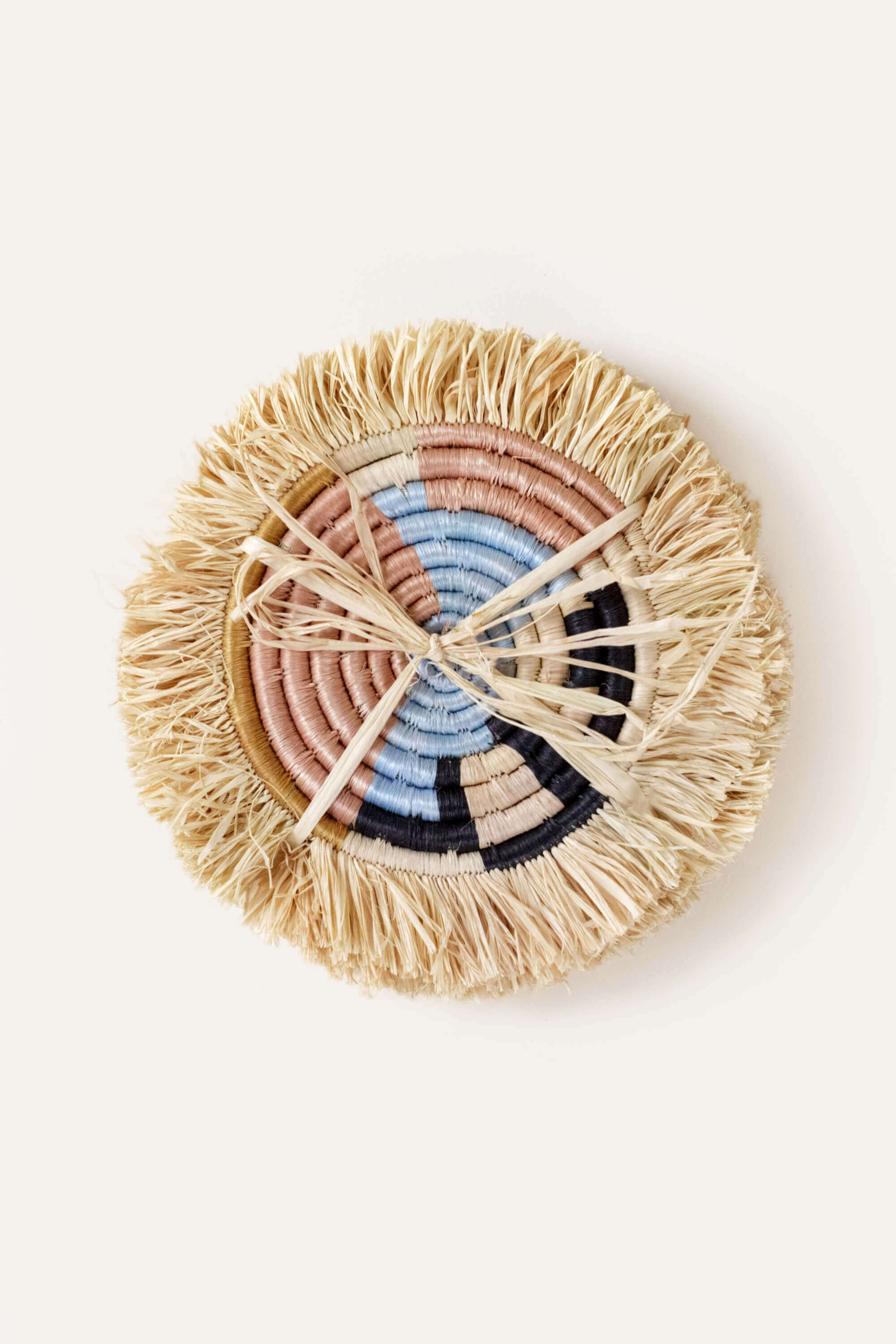Abstract Form Fringe Set of 4 Coasters