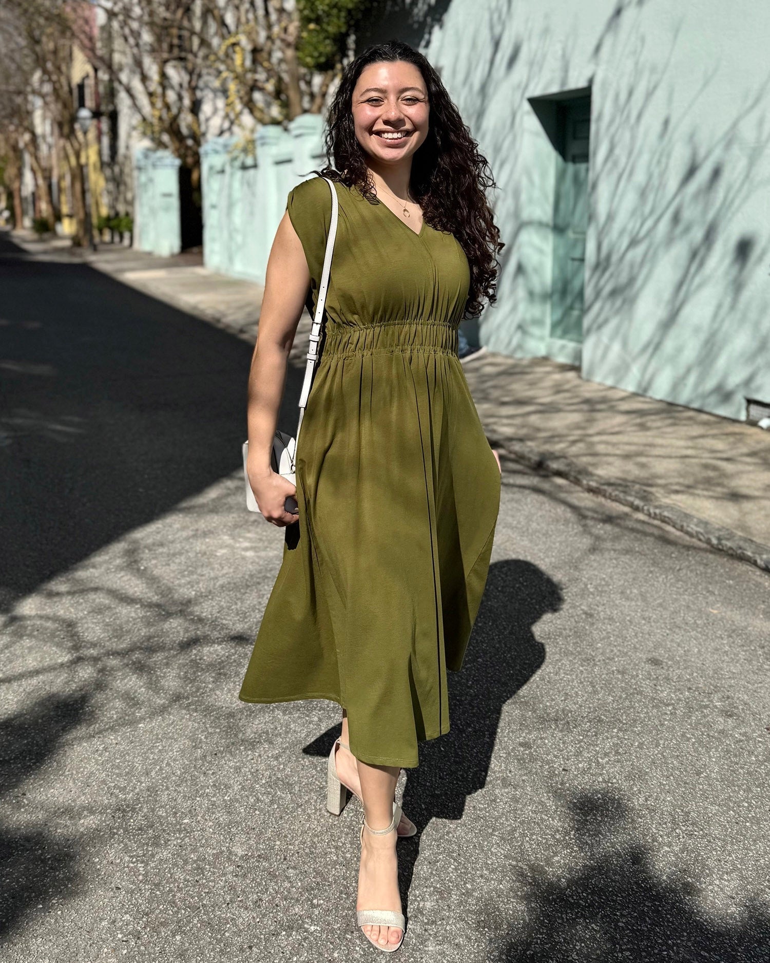 HAMPTON dress in Olive Branch