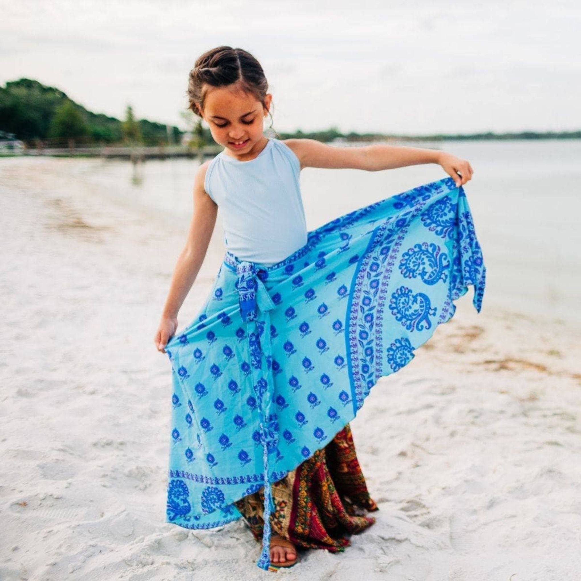 Kids Skirt – Recycled Sari Magic