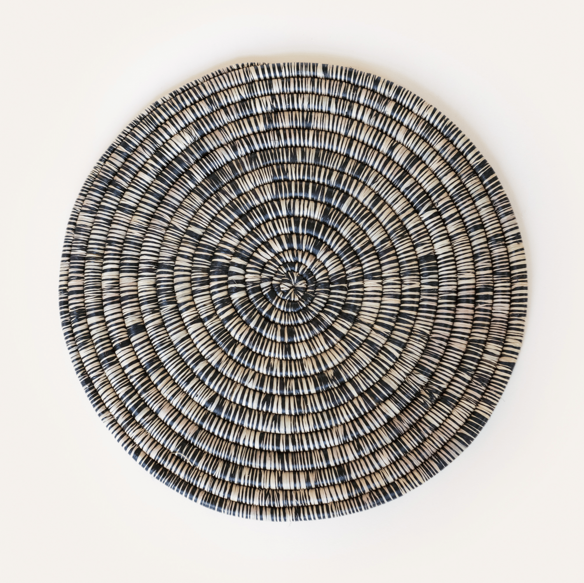 Mixed Raffia Platter