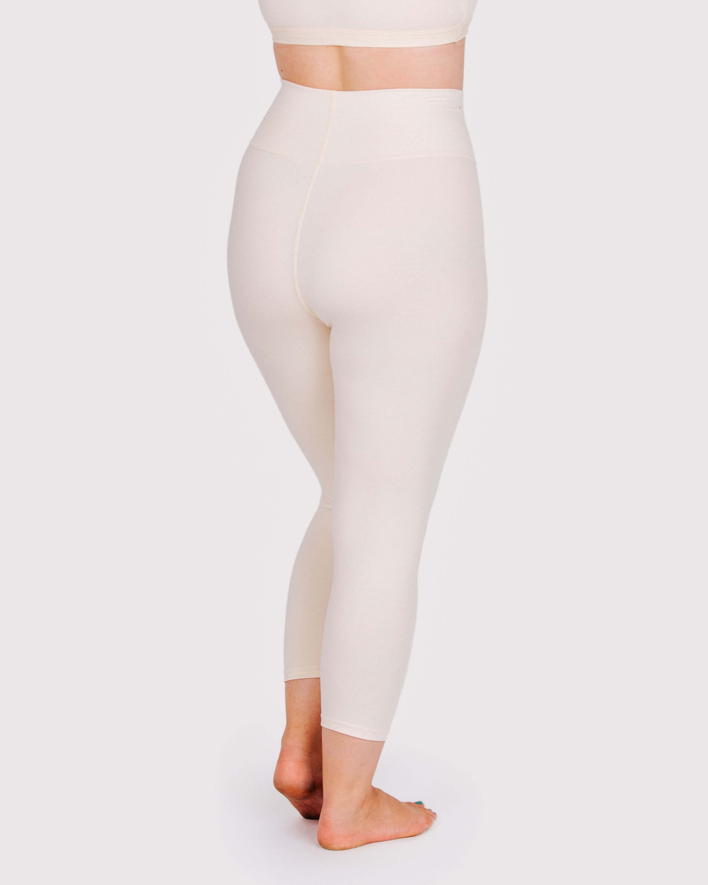 High Rise Ankle Length Leggings Pomegranate Punch