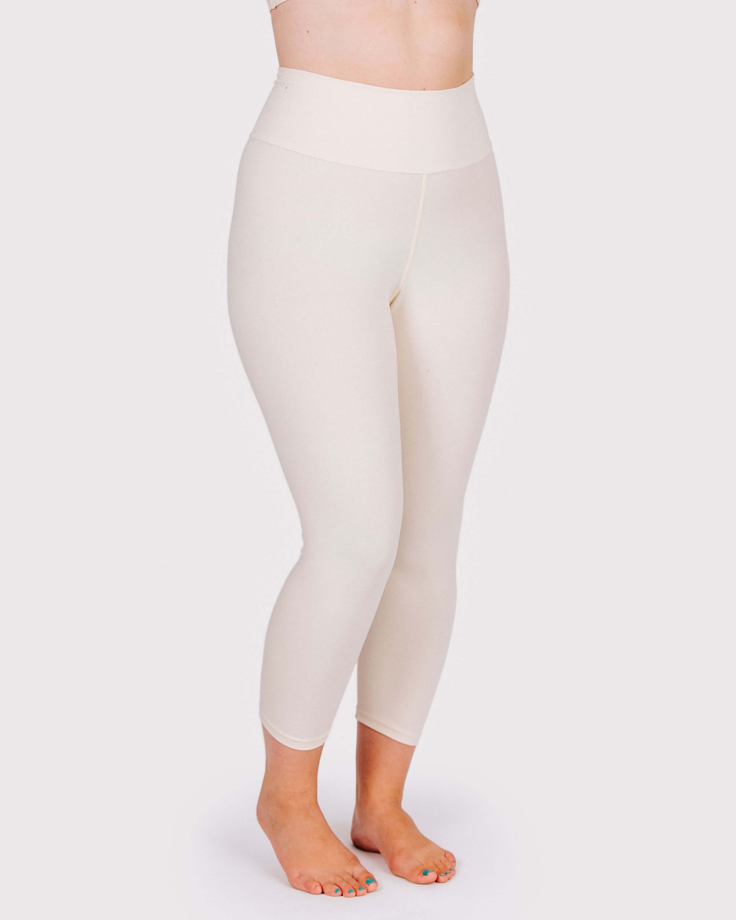High Rise Ankle Length Leggings Pomegranate Punch
