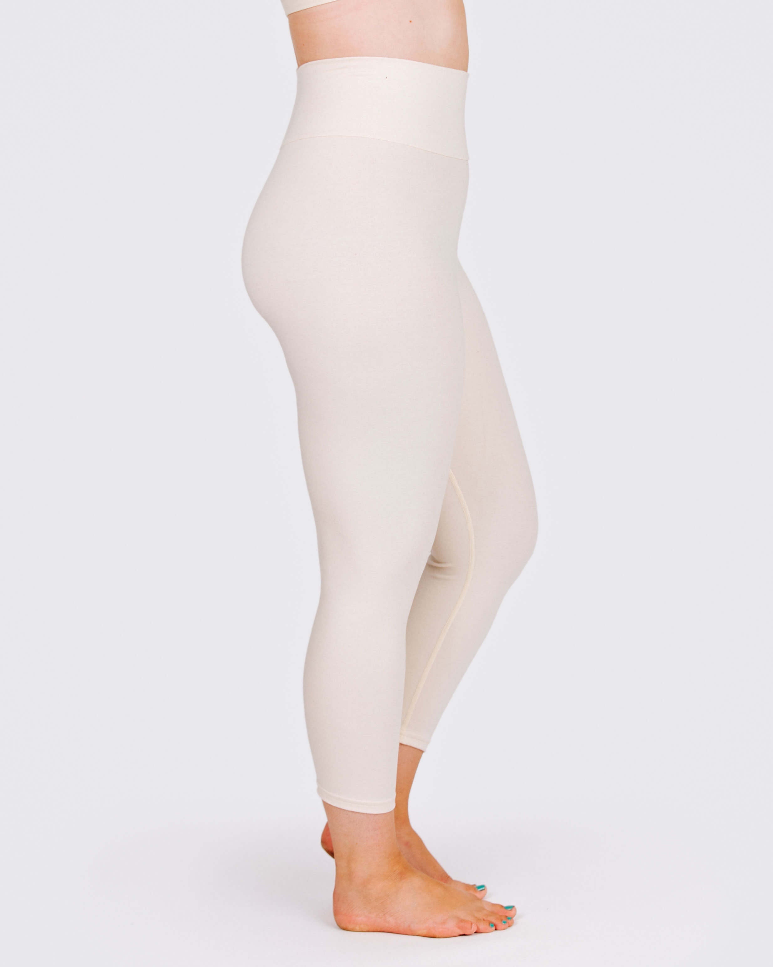 High Rise Ankle Length Leggings Pomegranate Punch