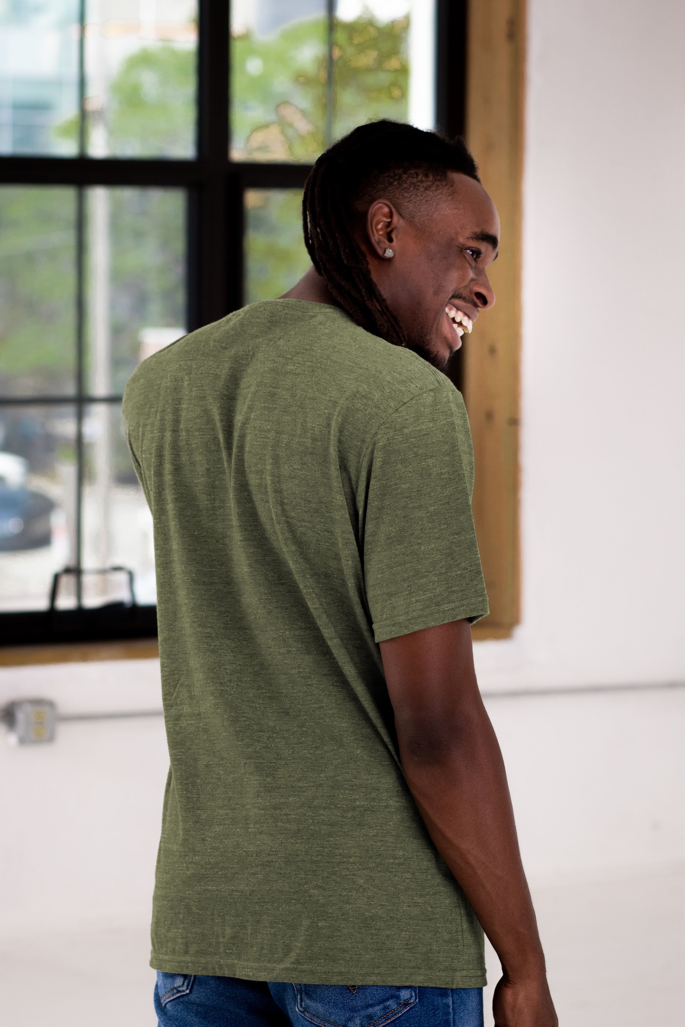 Unisex Eco-Triblend Tee (Core Colors)