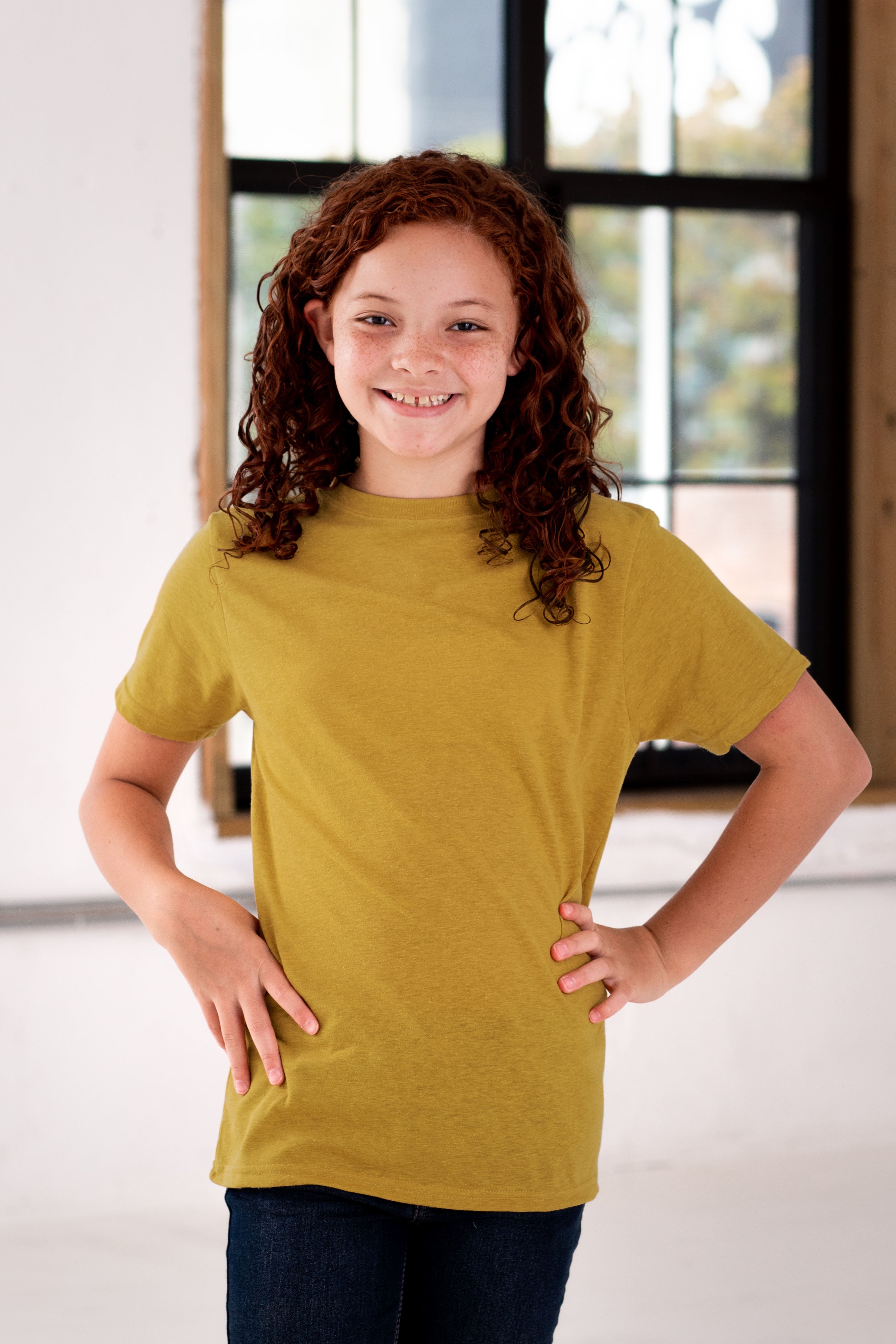 Youth Eco-Triblend Short Sleeve Tee (Fashion Colors)