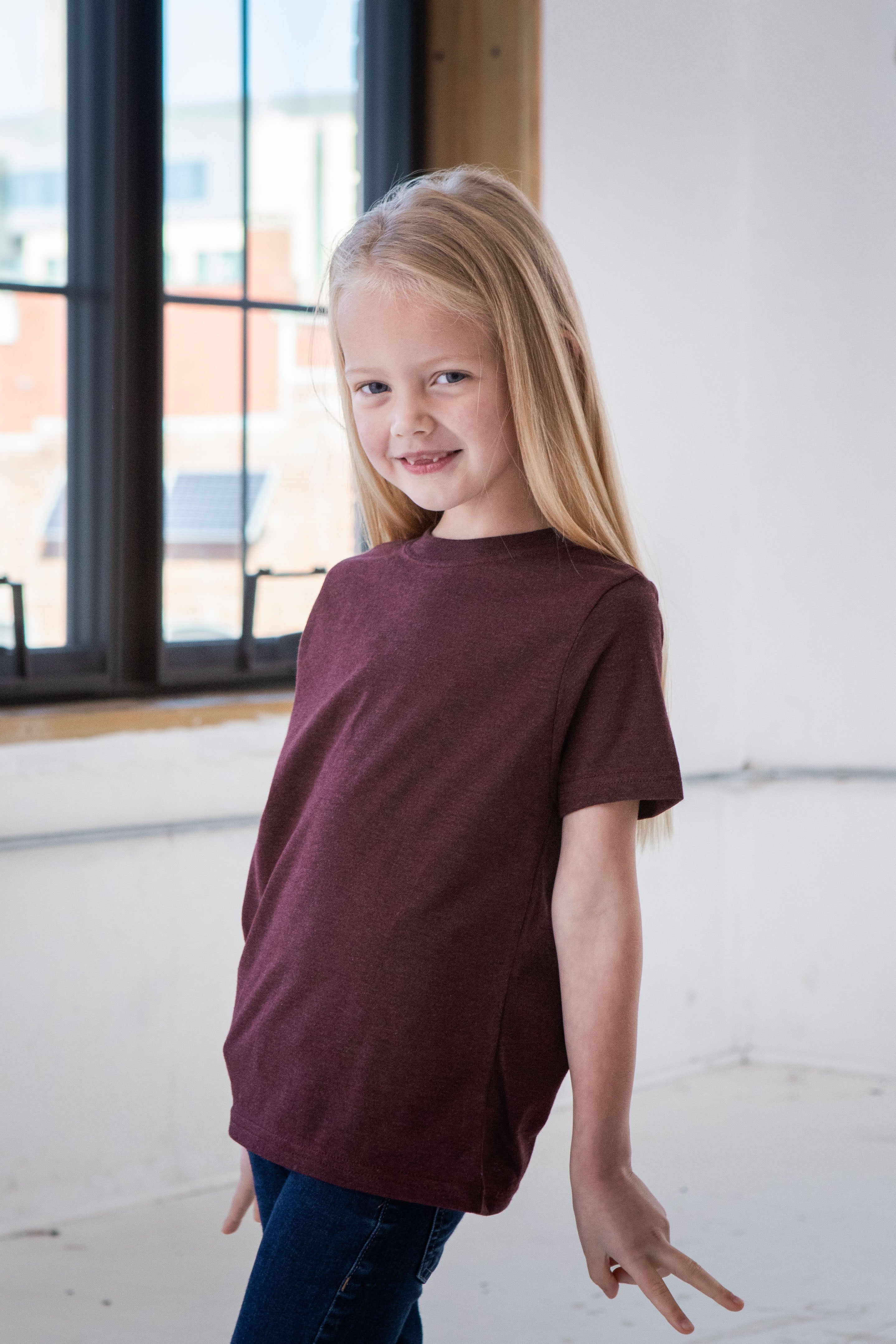 Youth Eco-Triblend Short Sleeve Tee (Fashion Colors)
