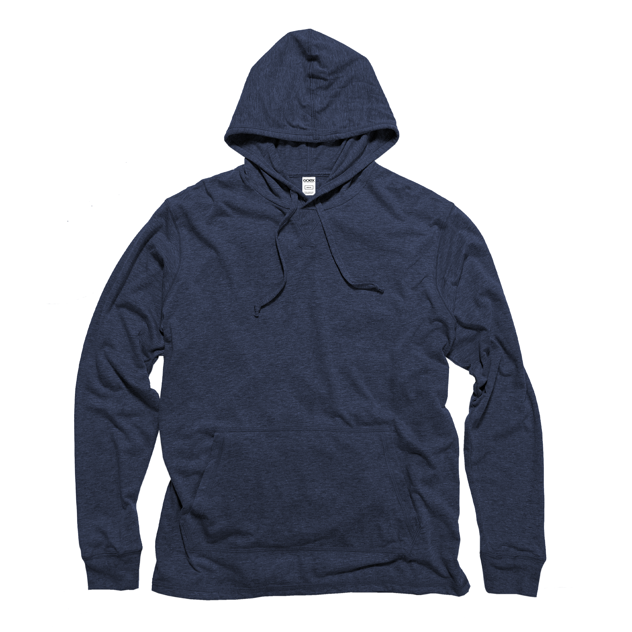 Unisex Eco-Triblend Long Sleeve Hooded Tee