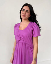 MONICA dress in Magenta Bloom