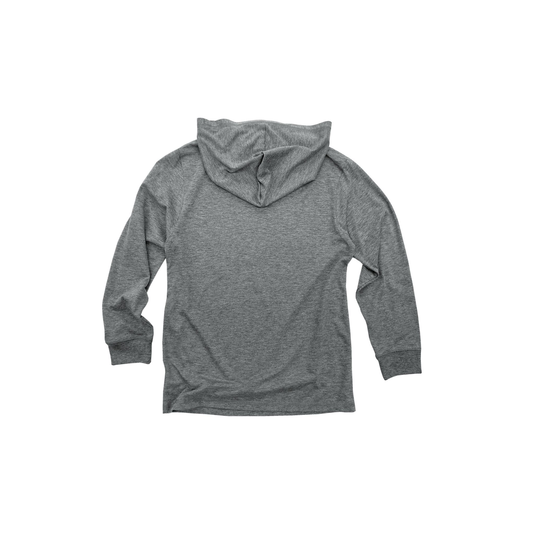 Youth Hooded Long Sleeve Triblend Tee