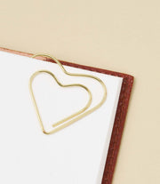 Kitaab Heart Wire Bookmark - Gold