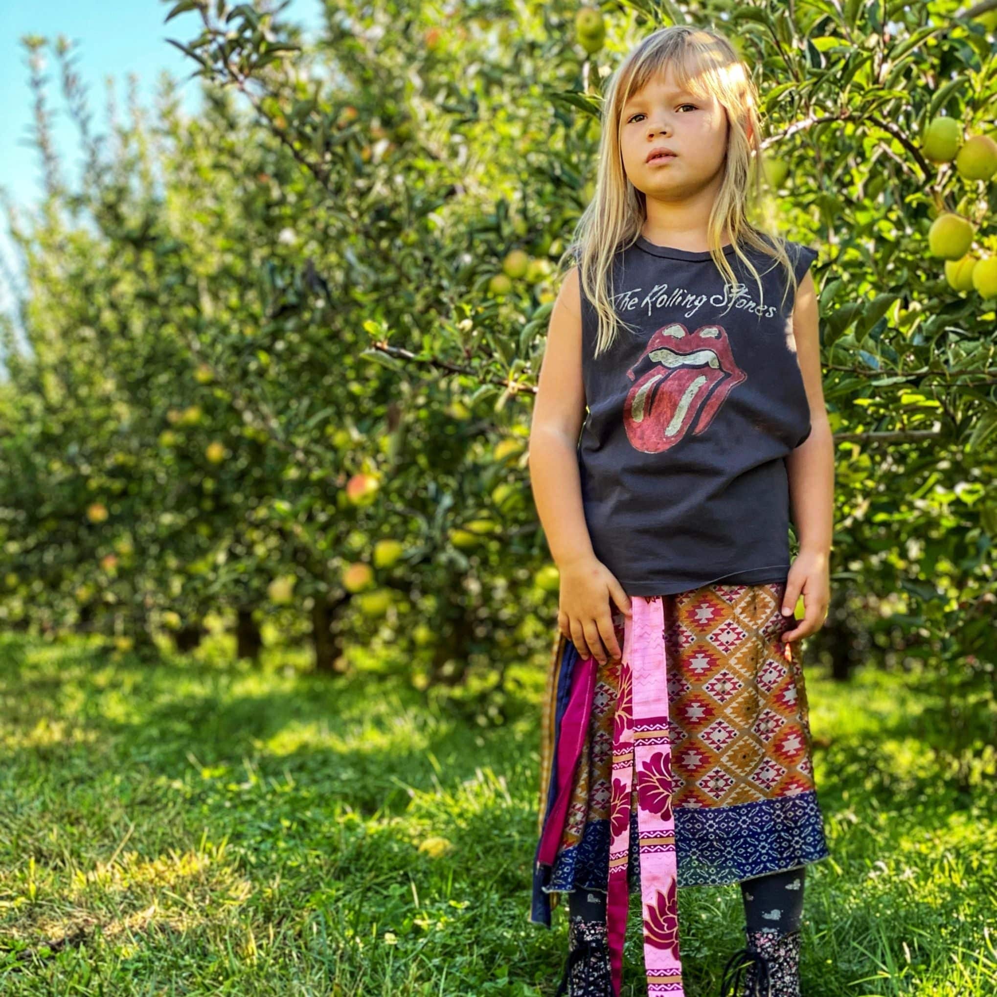 Kids Skirt – Recycled Sari Magic