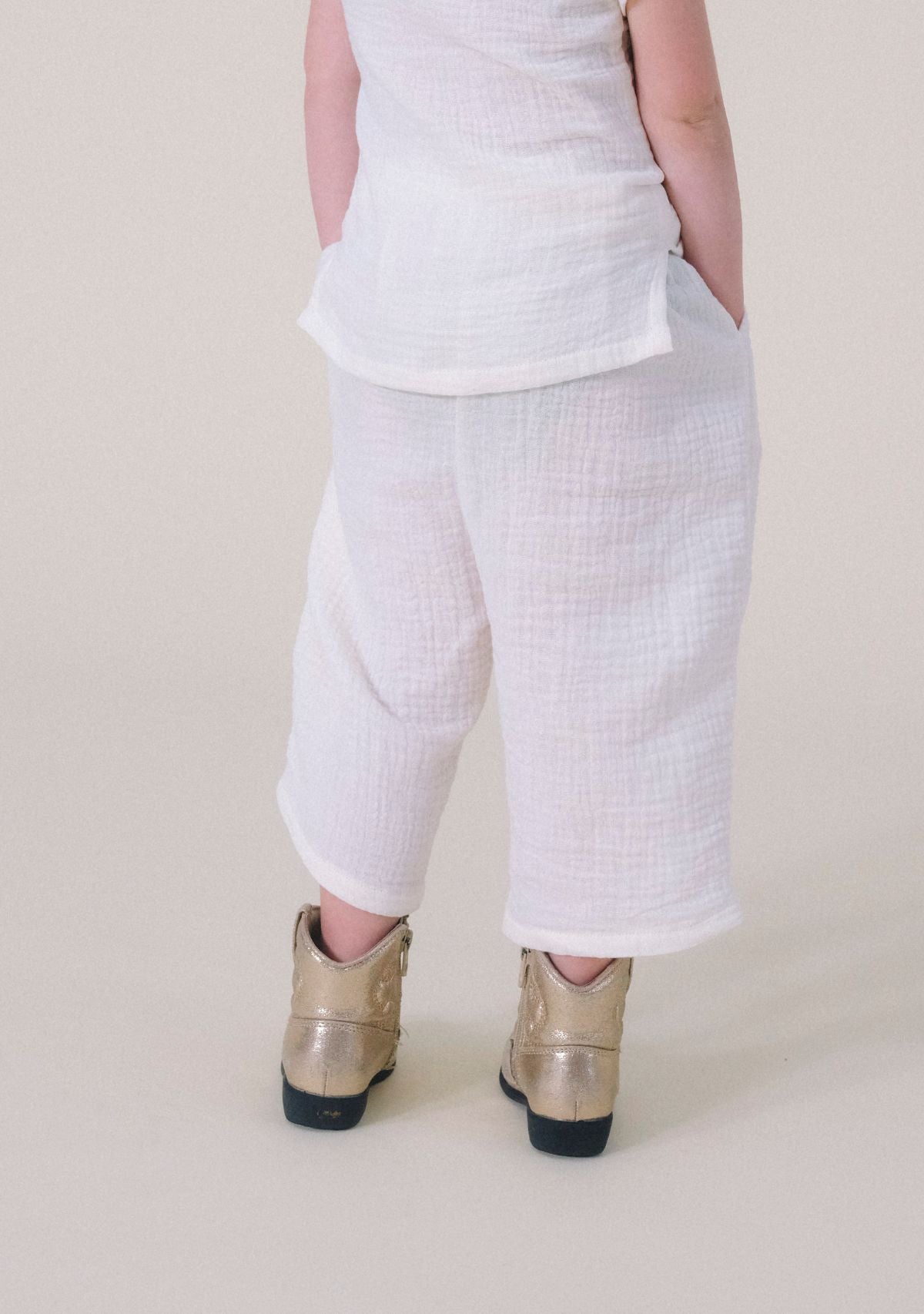 Nico Toddler Pant- Ivory