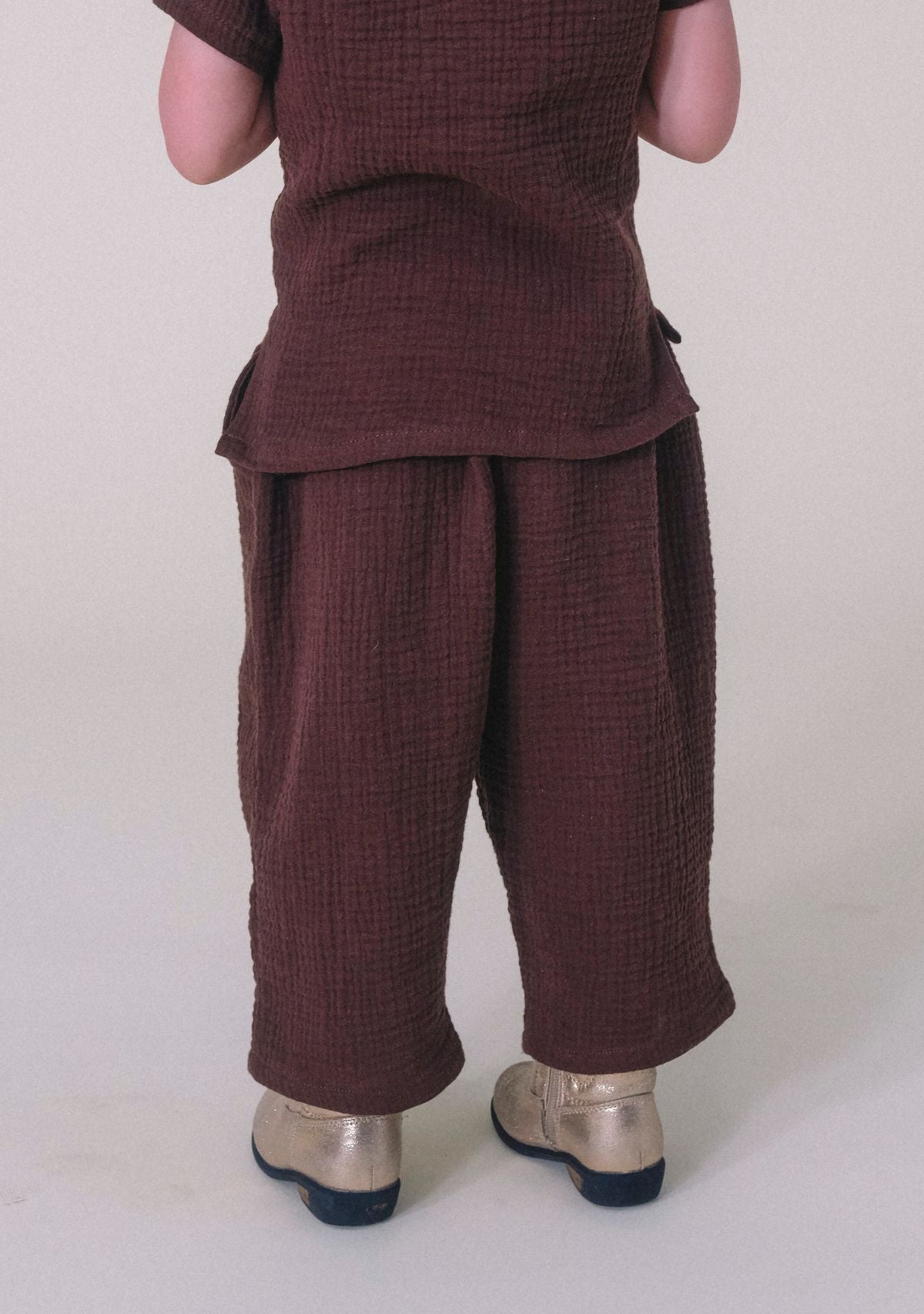 Nico Toddler Pant- Chicory Coffee