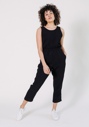 Jameela Organic Cotton Jumpsuit - Black