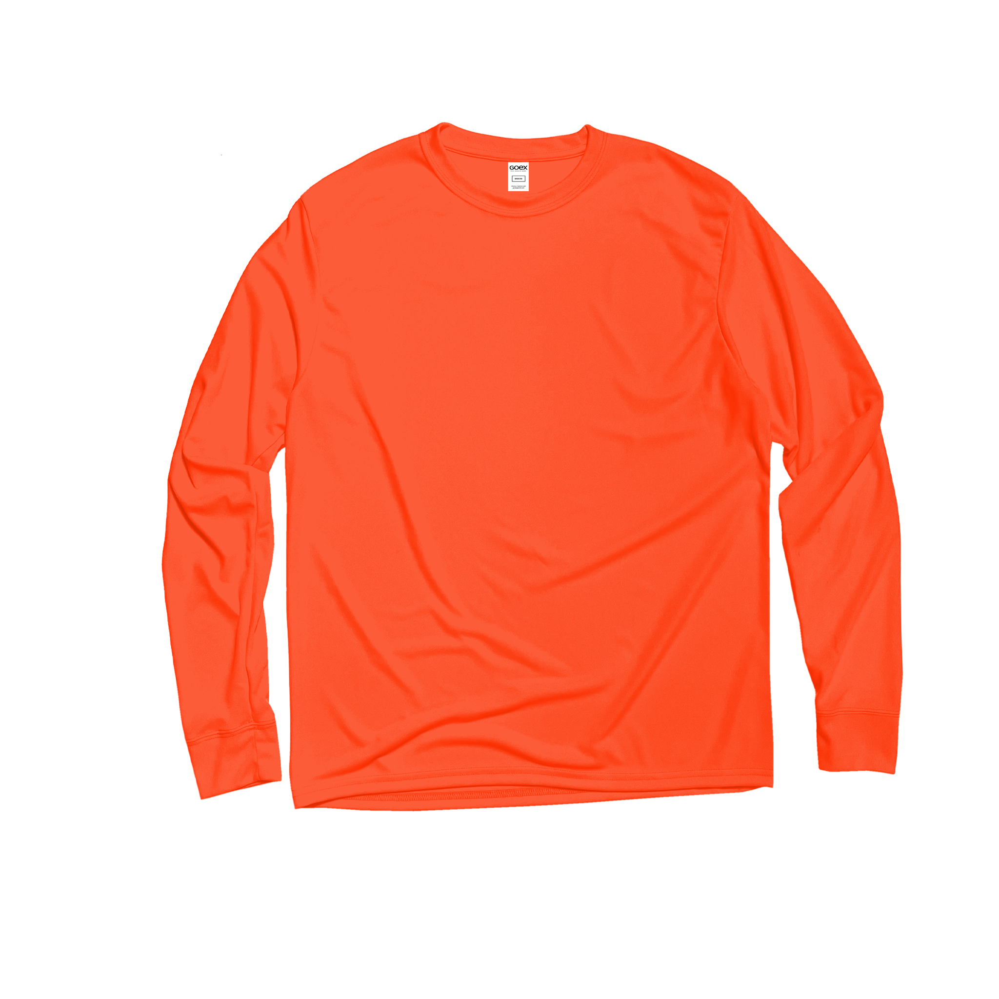 Unisex Polyester Long Sleeve Tee