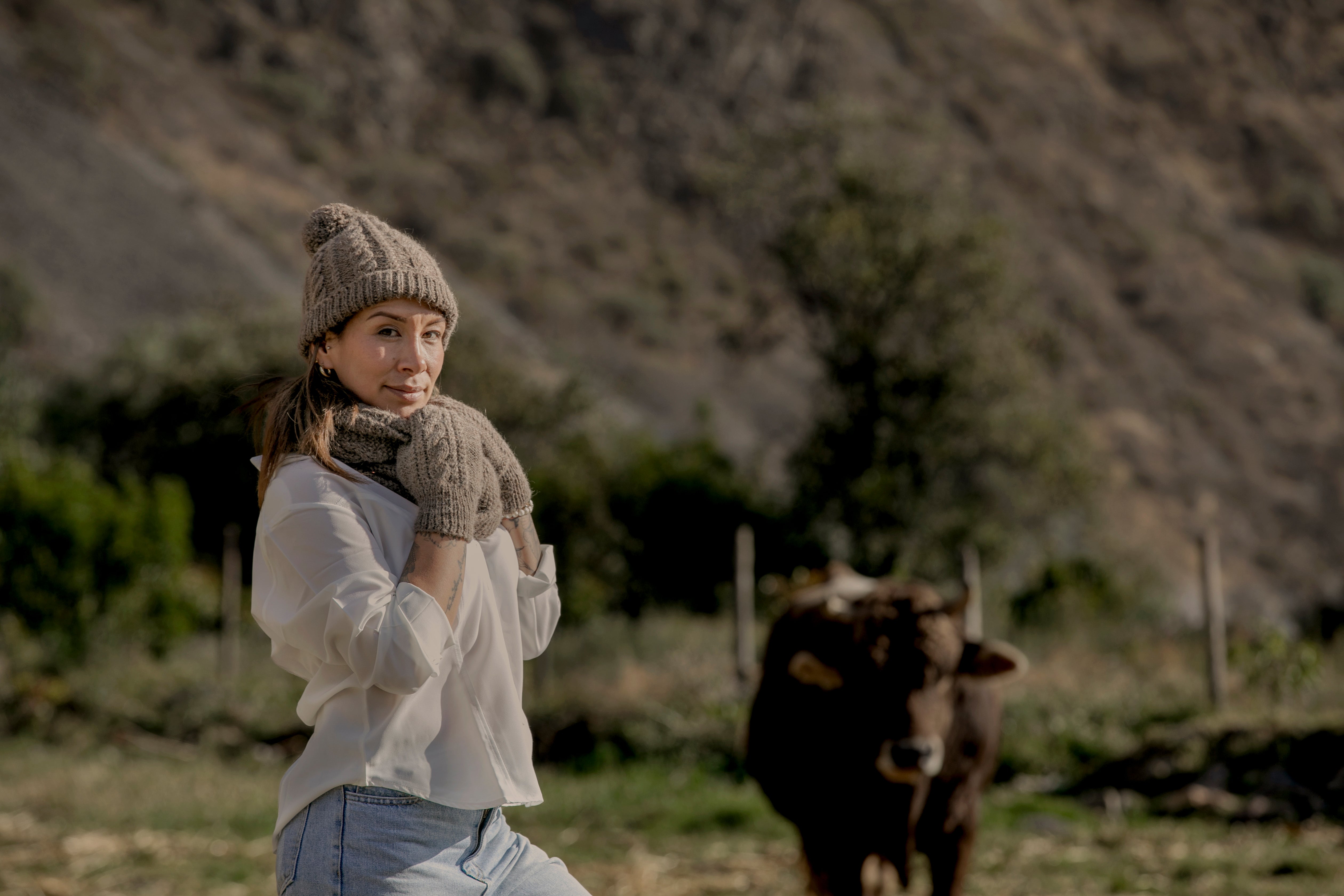 Wayra Cable Mittens