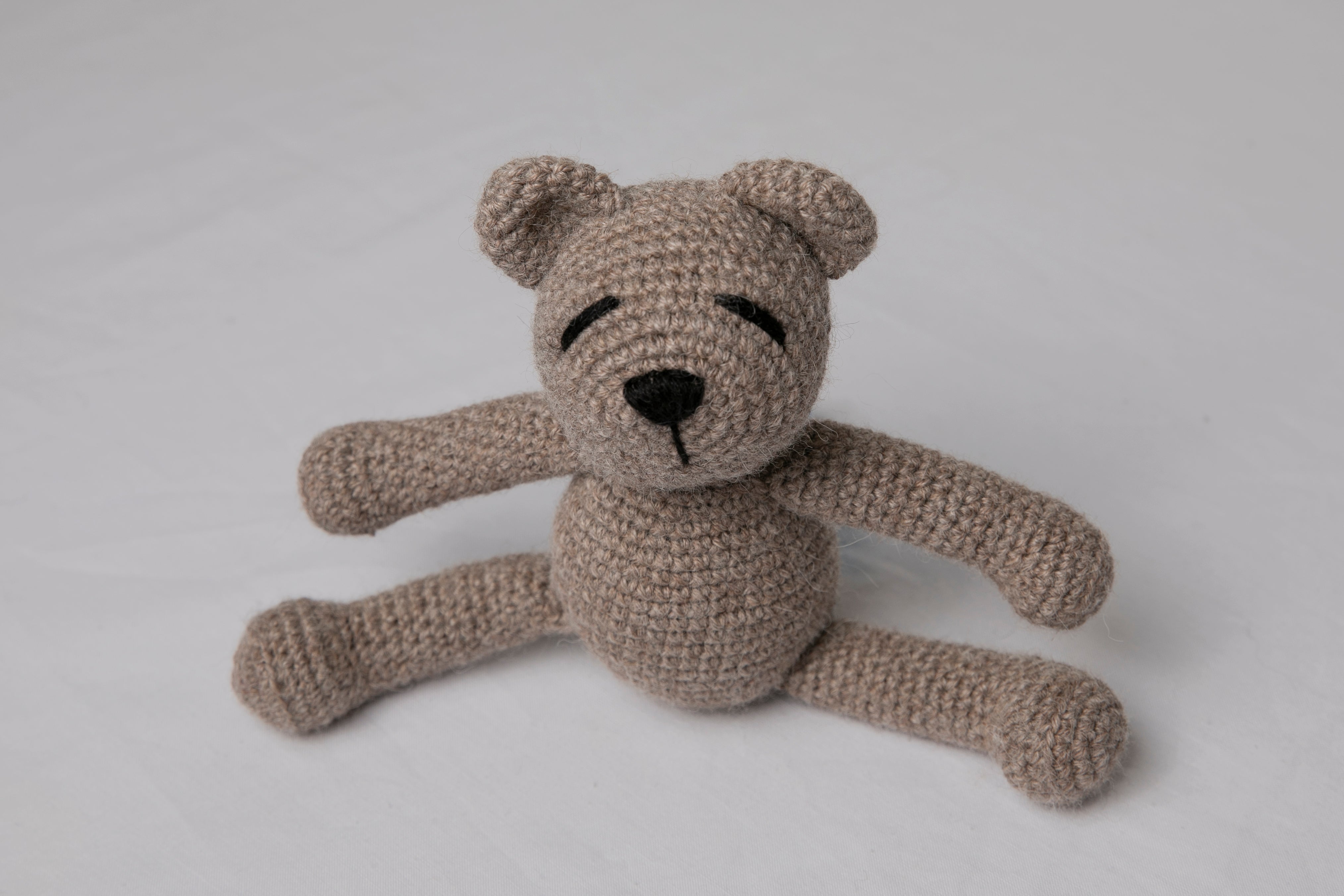 Sun Bear Knit Play Toy