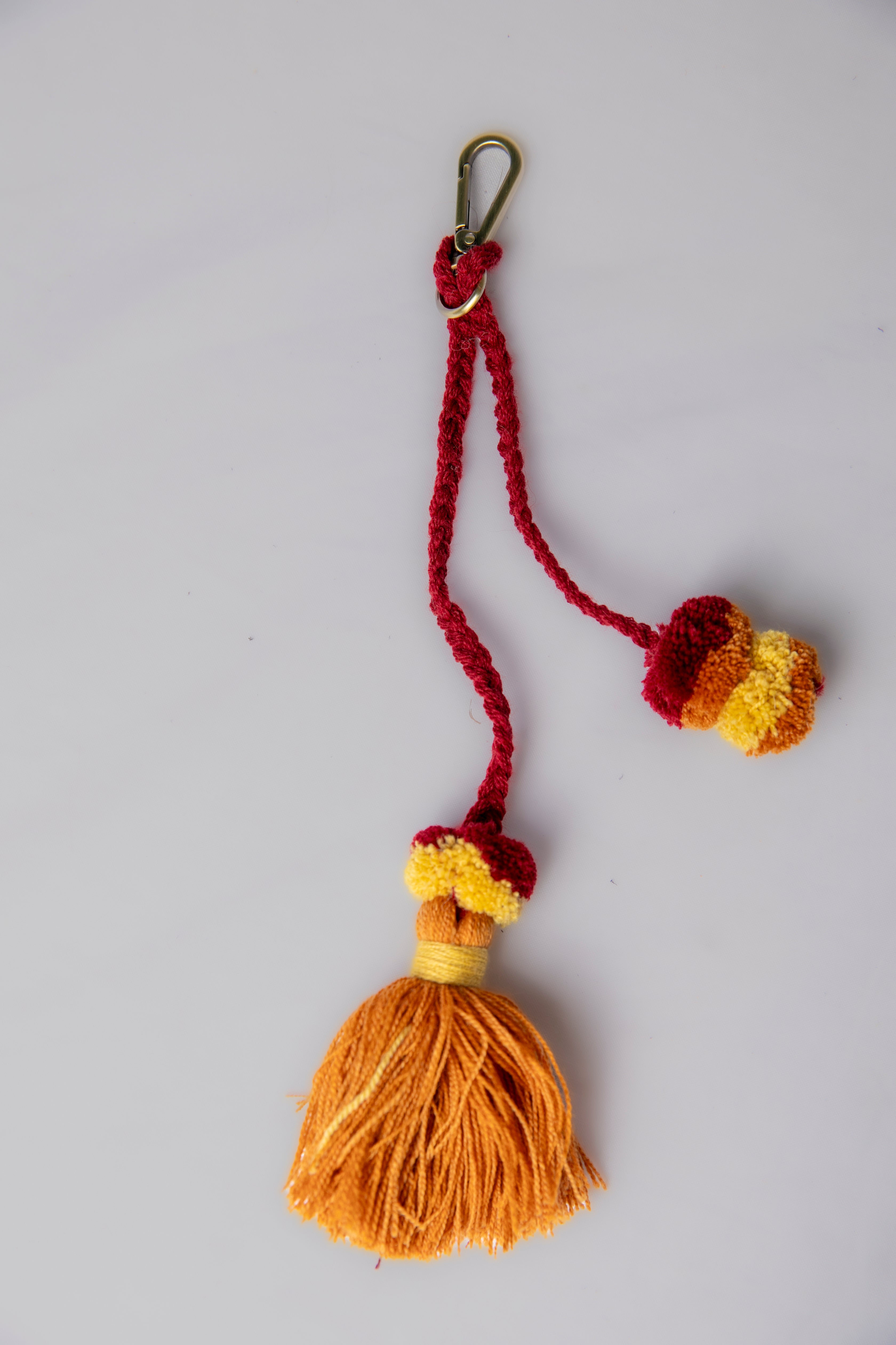 Tassel Pom Pom Keychain