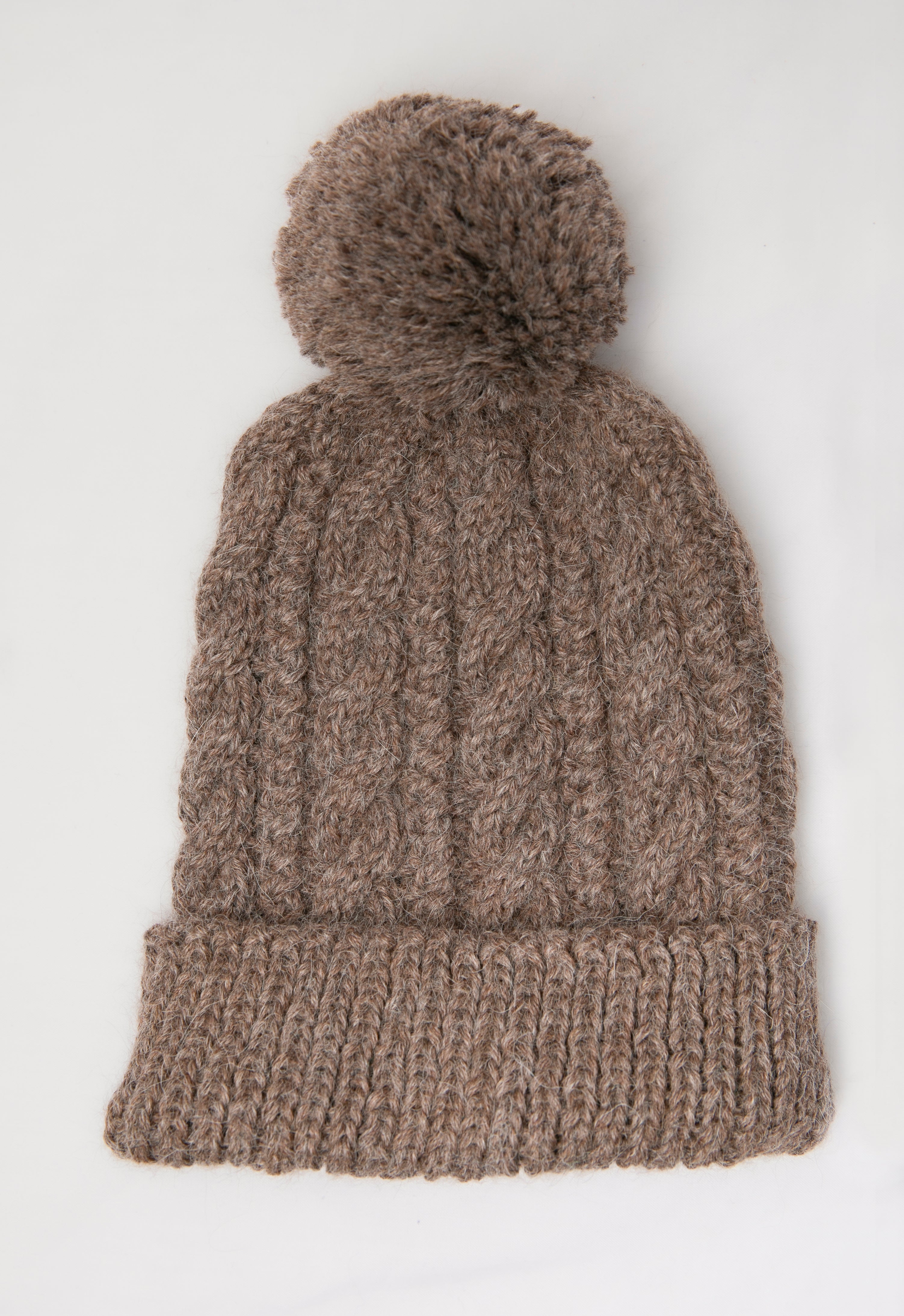 Wayra Cable Pom Beanie