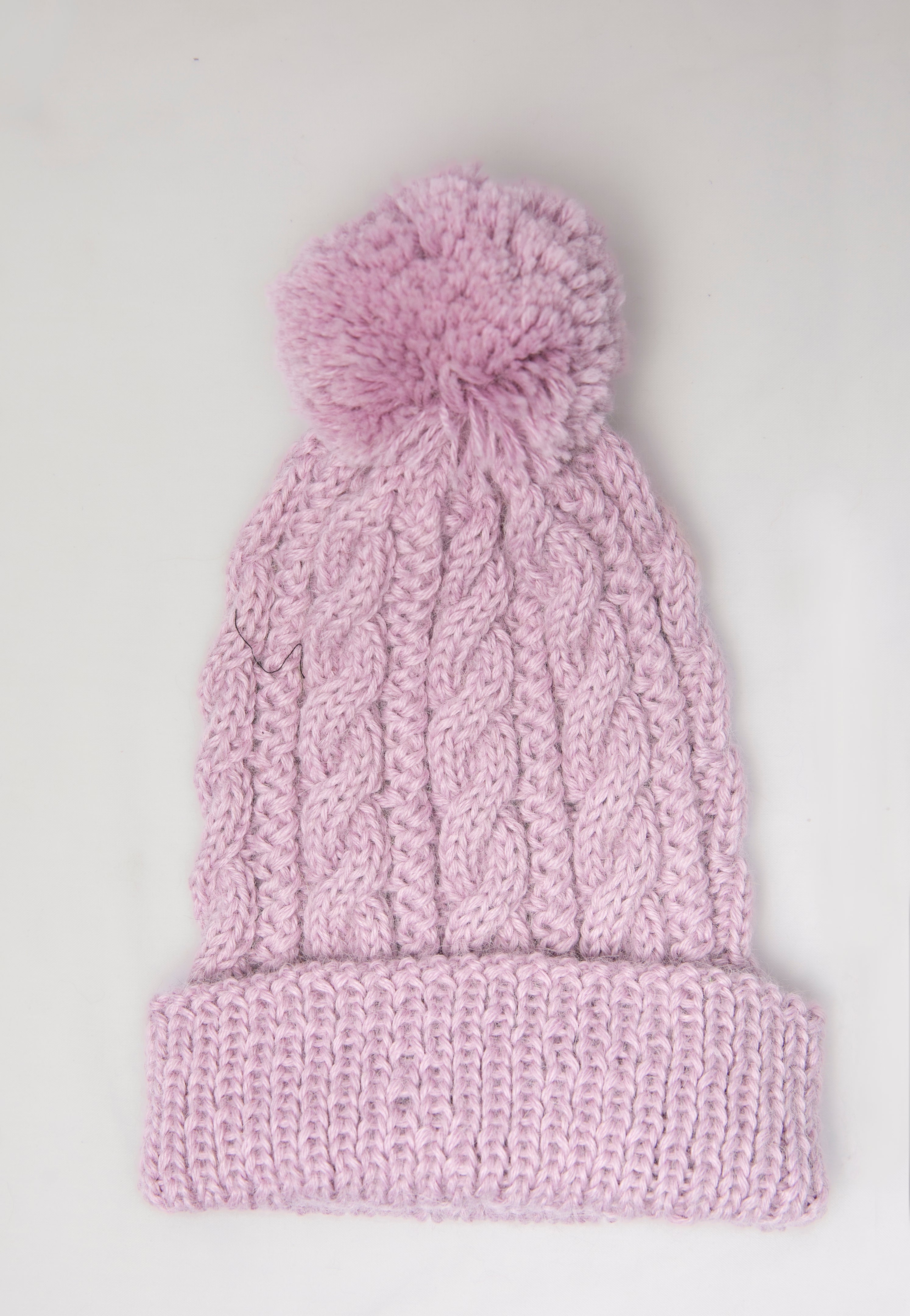Wayra Cable Pom Beanie