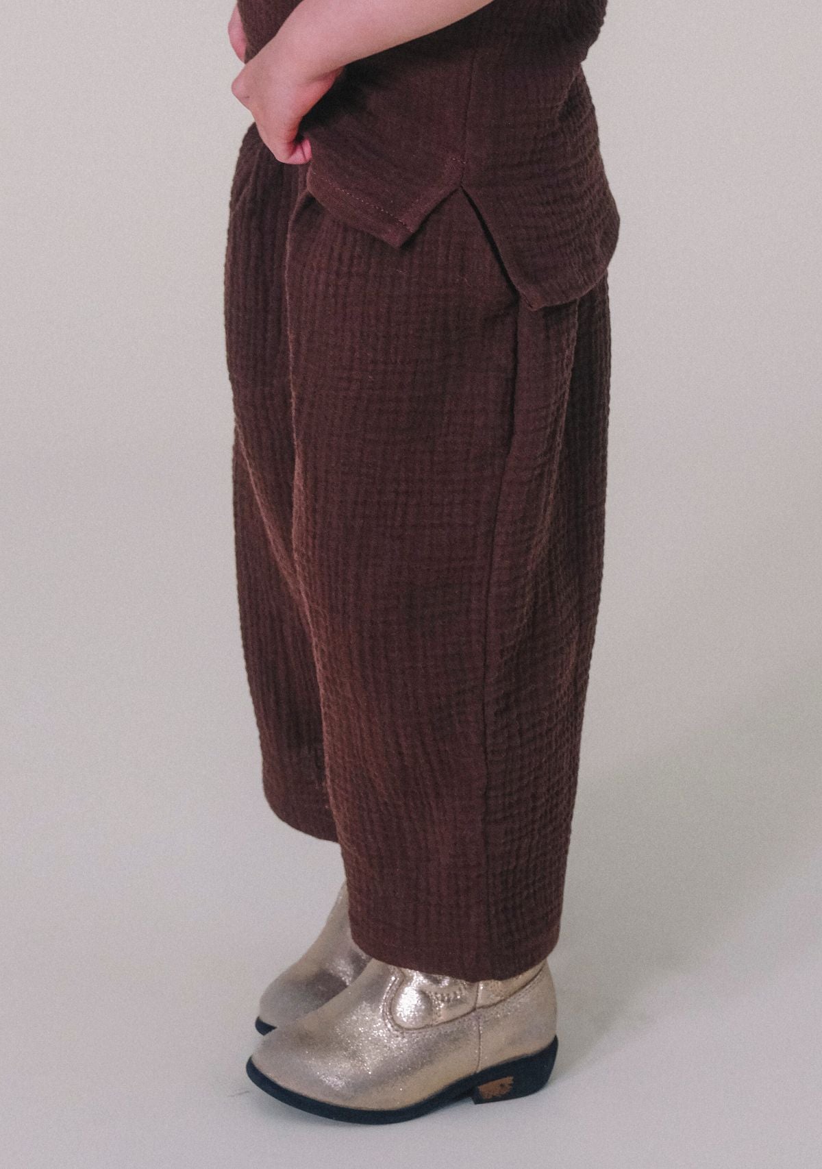 Nico Toddler Pant- Chicory Coffee
