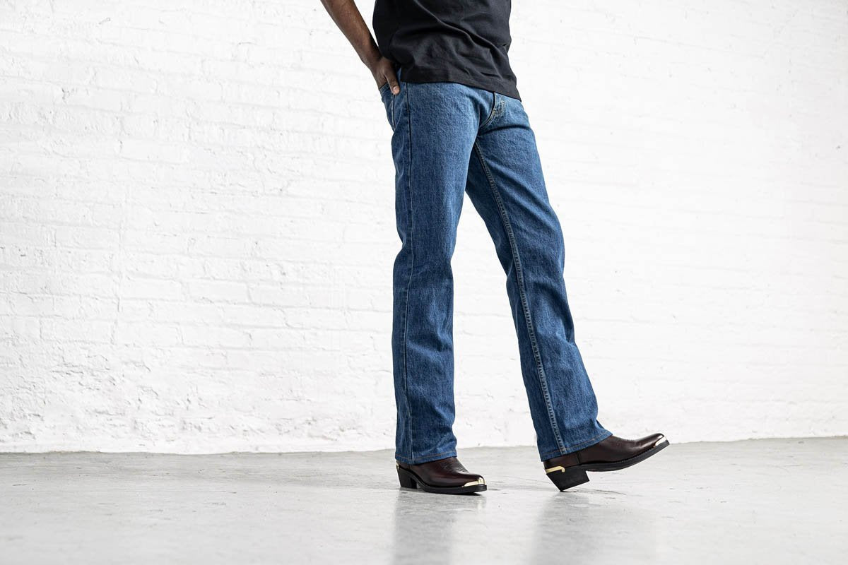 100% Cotton Boot Cut Stone Wash