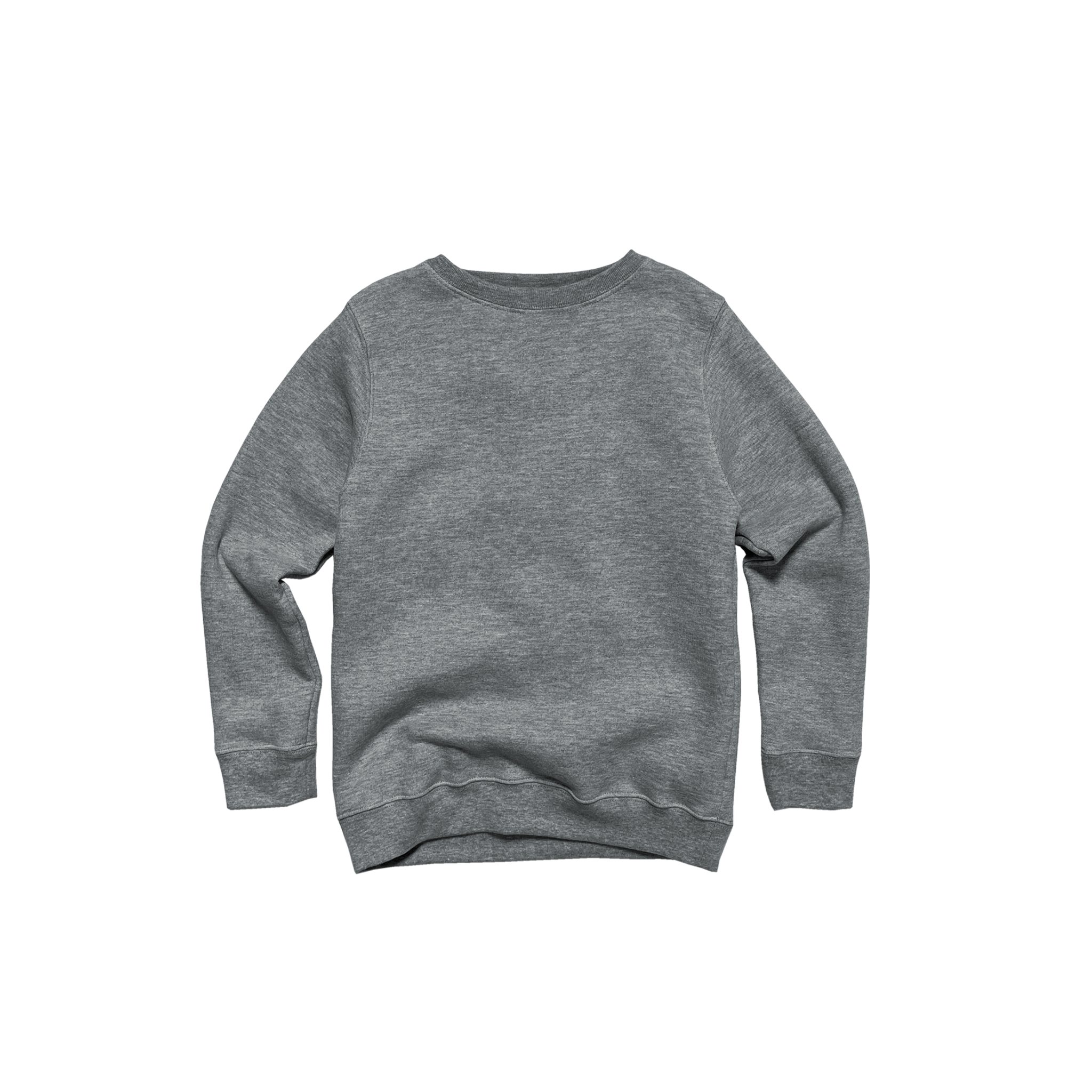 Youth Heathered Fleece Crew