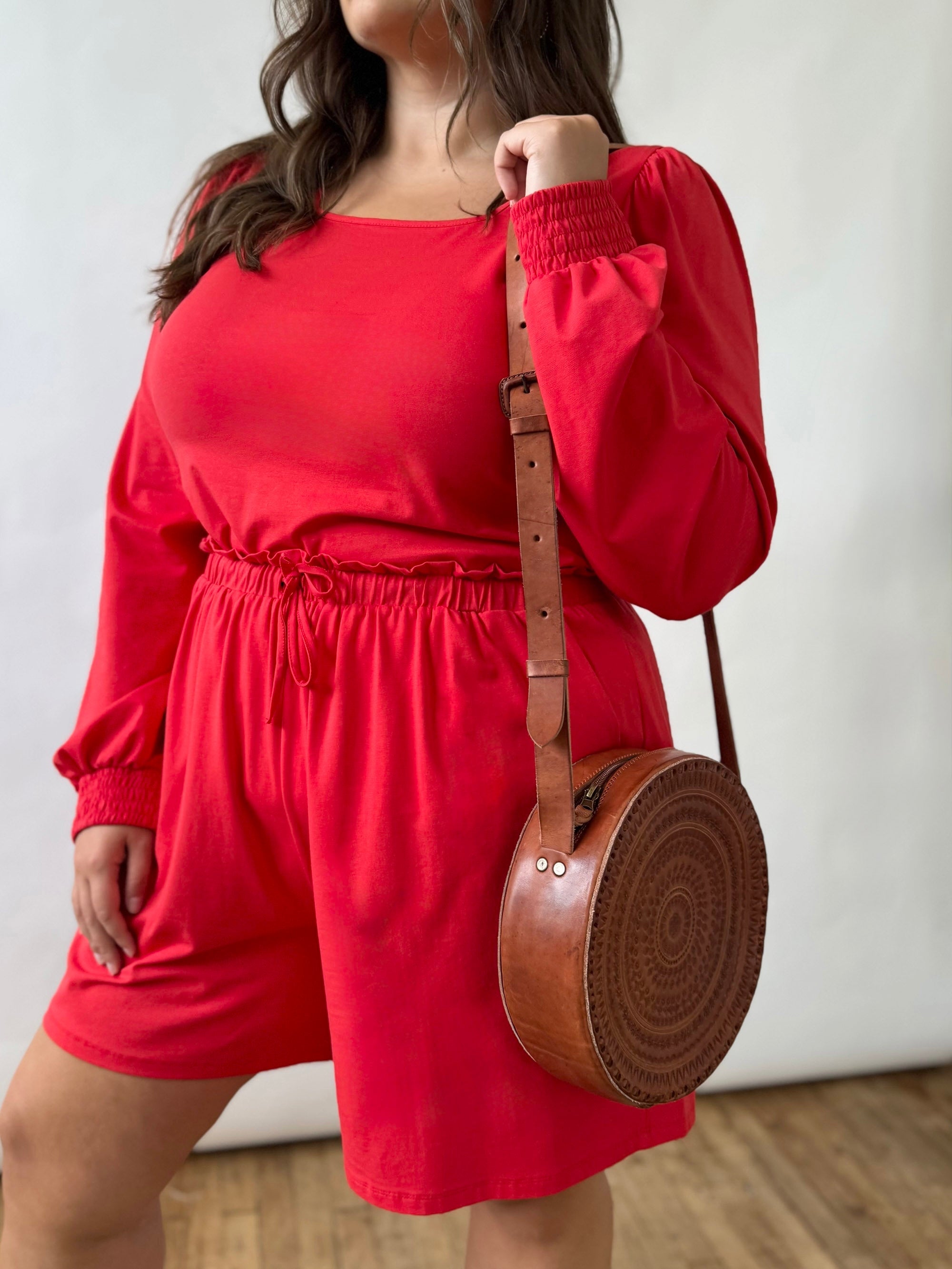 MALIBU shorts in Bright Ruby