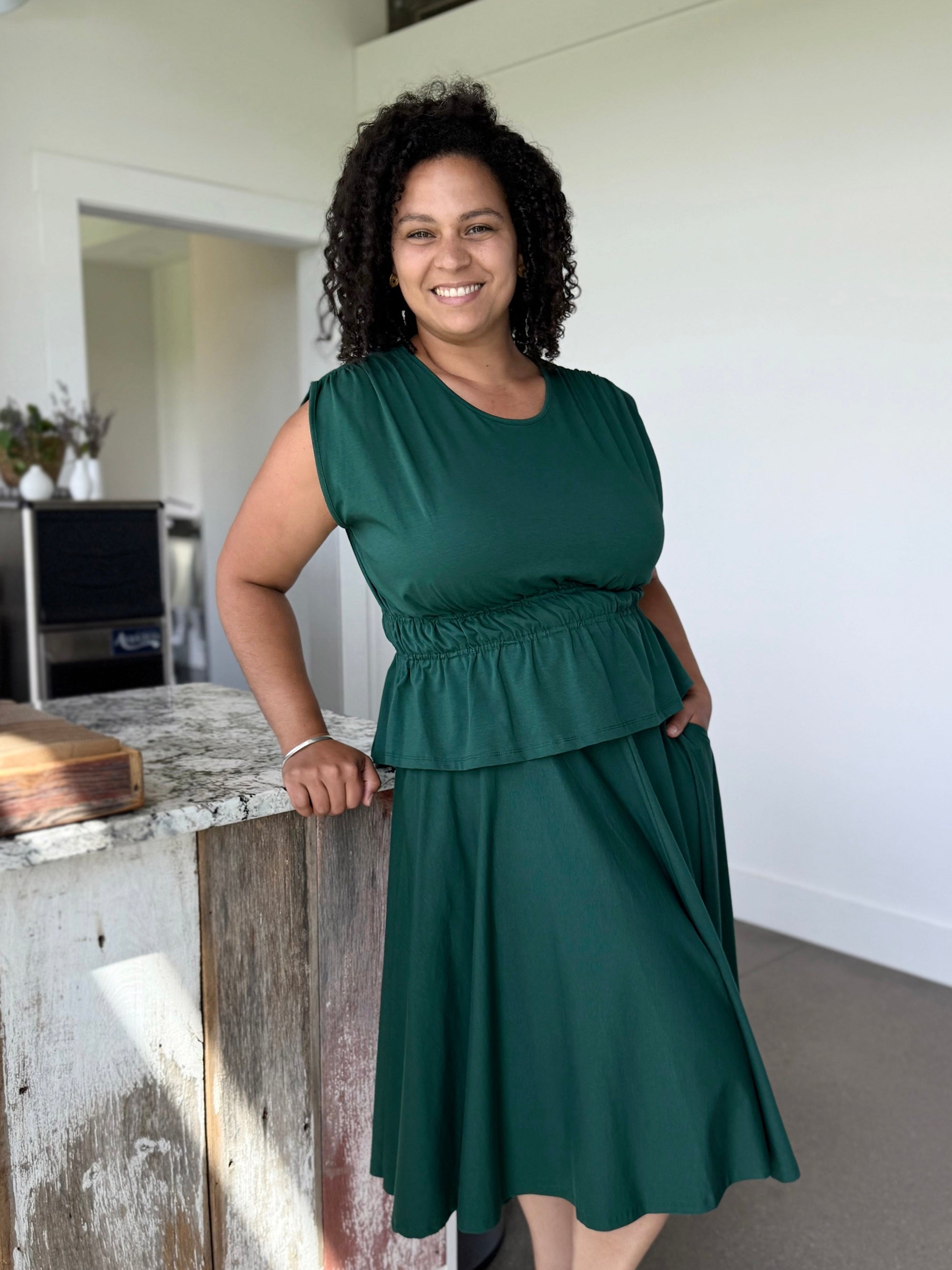 CIELA skirt in Dark Green