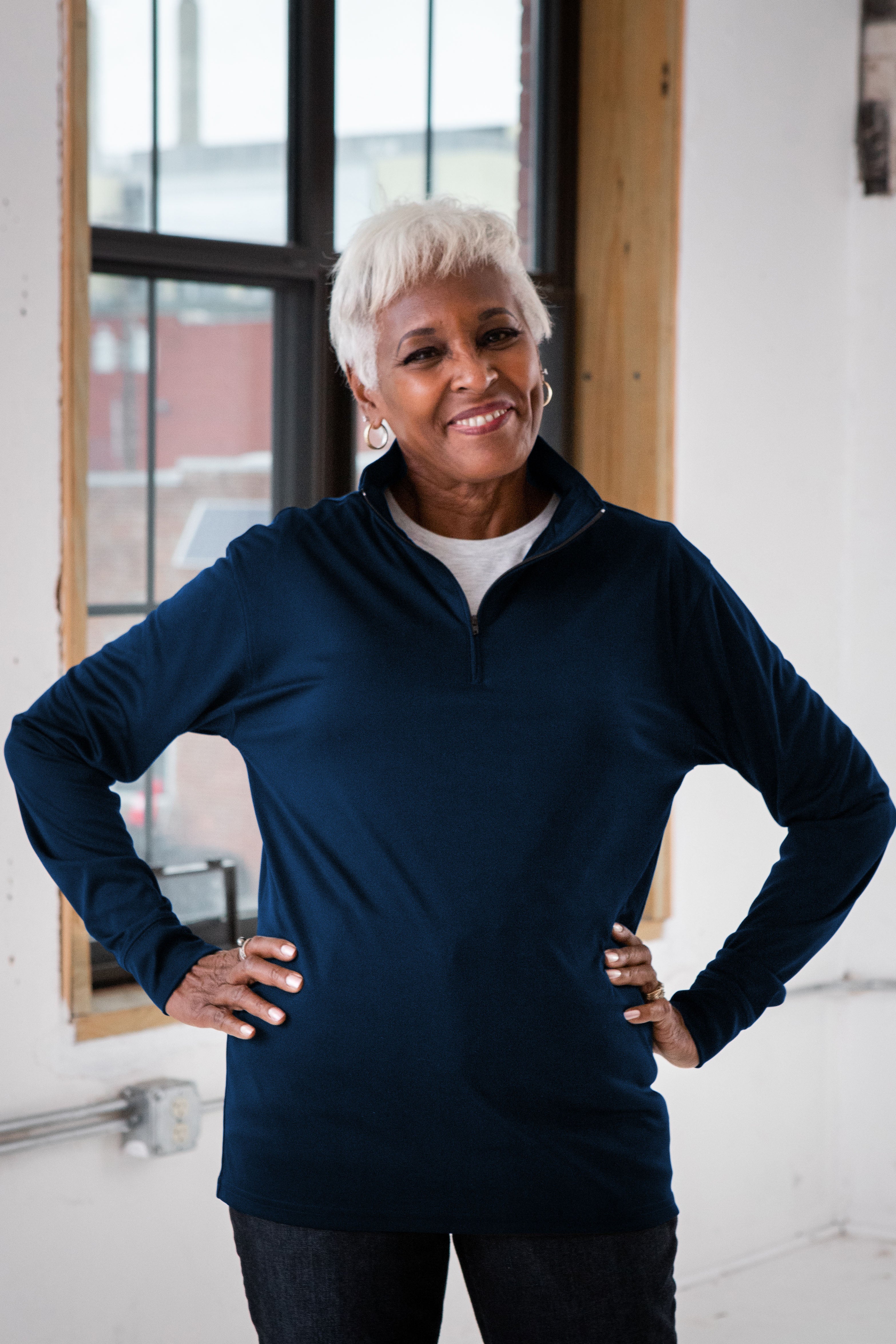 Unisex Performance Poly 1/4 Zip